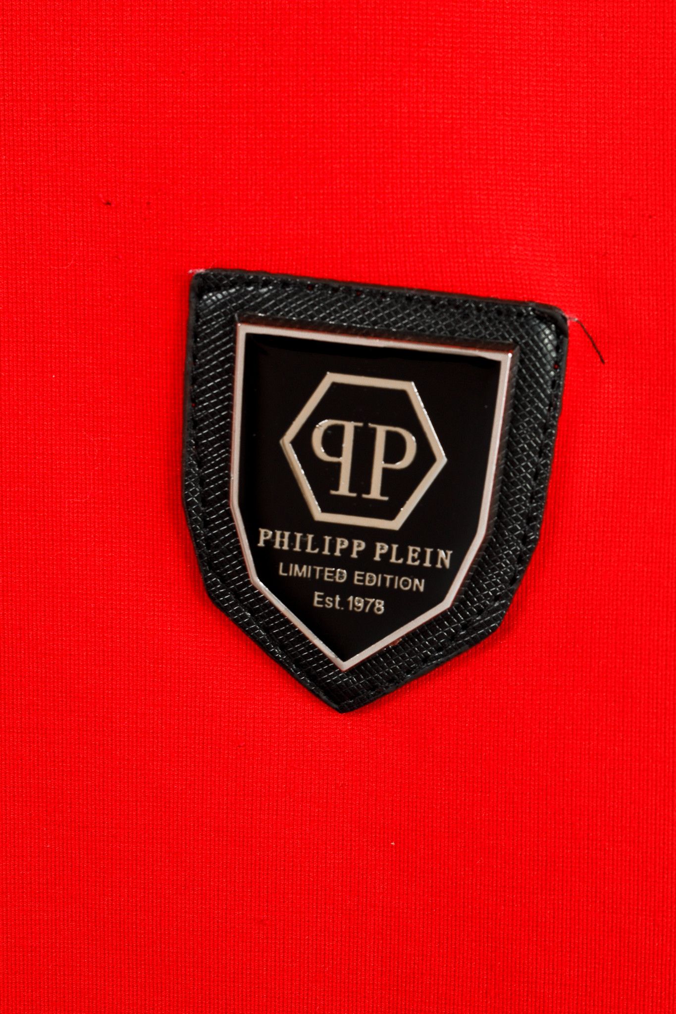 Philipp Plein Philipp Plein Red Patch Rhinestone-Skull Tee Size US XS / EU 42 / 0 - 5 Thumbnail