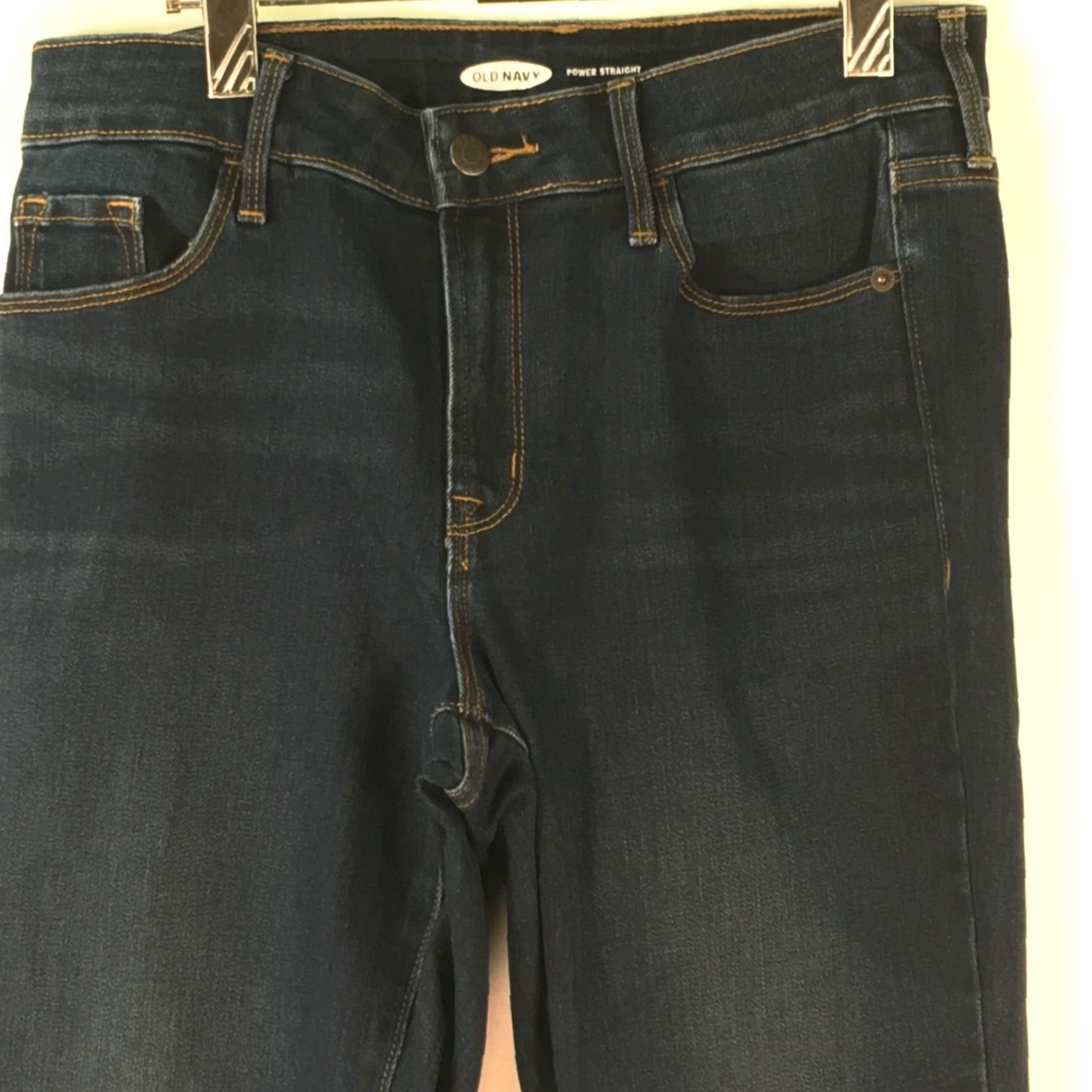 Vintage Women's Indigo Blue Maternity Jeans M 28X27 Size 28" / US 6 / IT 42 - 3 Thumbnail