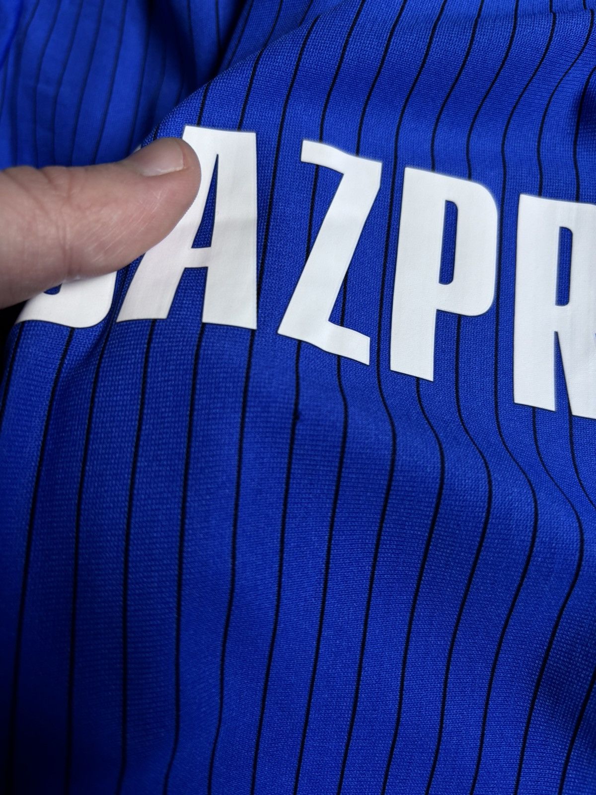 Adidas Adidas FC Schalke 04 Home Soccer Street Wear Jersey Size US L / EU 52-54 / 3 - 7 Thumbnail