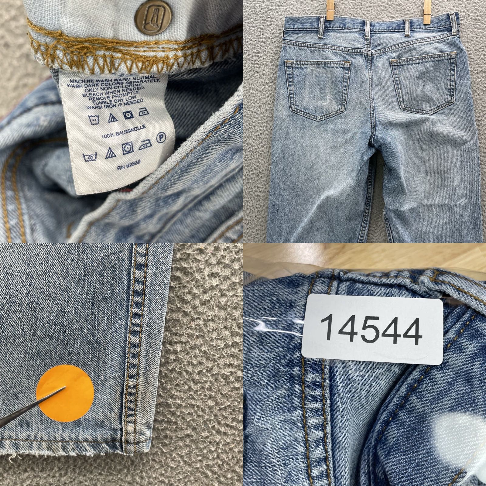 Lands' End Lands End Jeans Mens 36x28* Traditional Fit Y2k Streetwear Workwear Academia 90s Shirt Mens Jeans Size US 36 / EU 52 - 8 Thumbnail