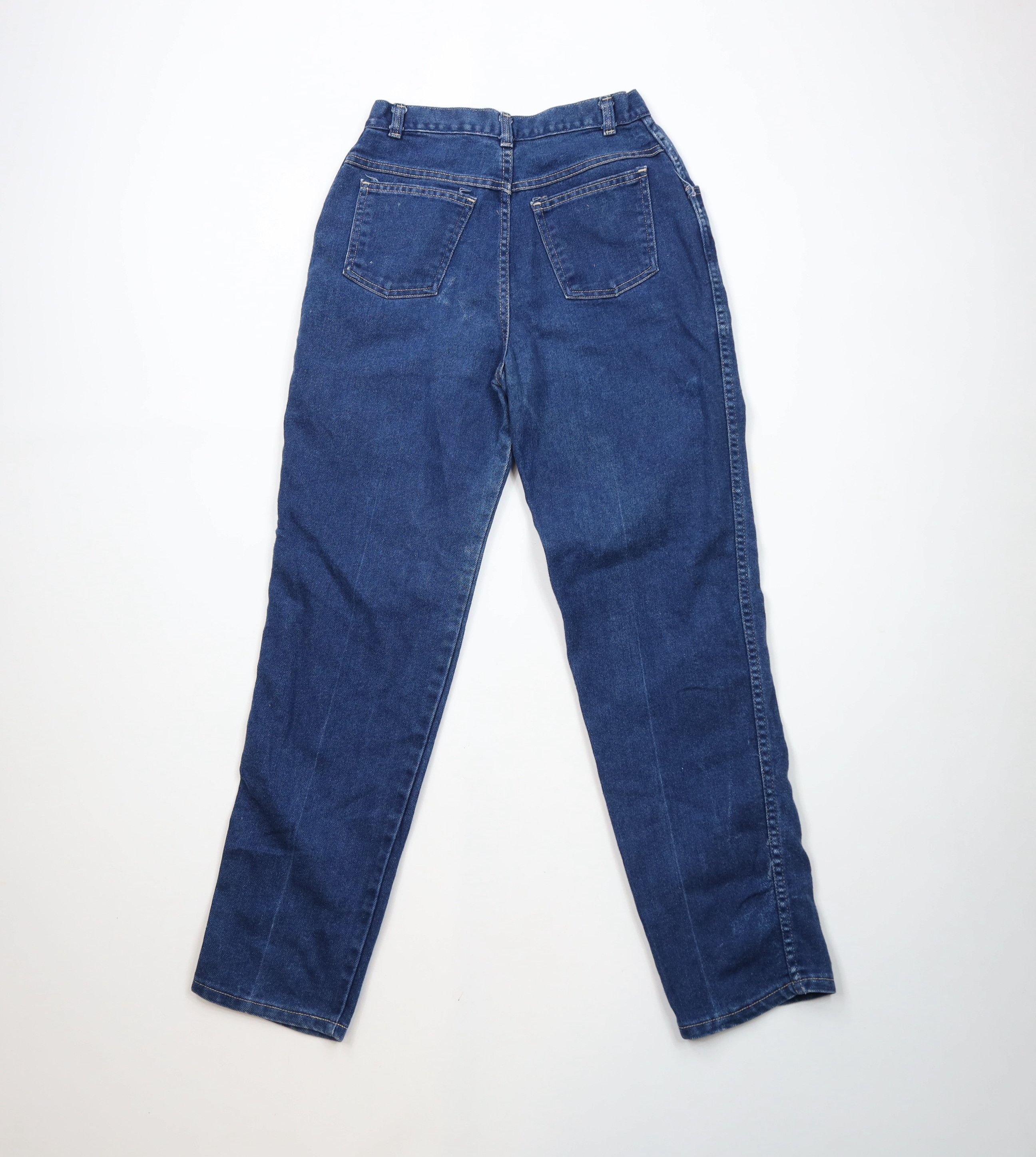 Vintage Vintage 70s Streetwear Tapered Leg Denim Jeans Blue USA Size 32" / US 10 / IT 46 - 12 Thumbnail