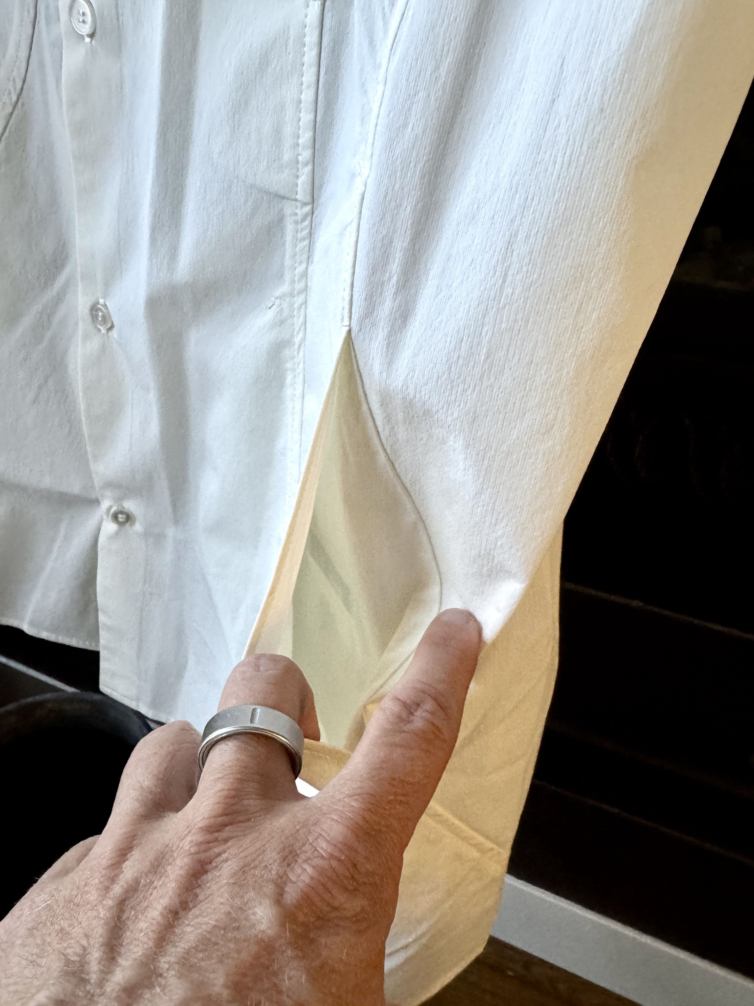 POST ARCHIVE FACTION (PAF) Post Archive Faction PAF 6.0 Shirt Center Off White XL Size US XL / EU 56 / 4 - 12 Thumbnail