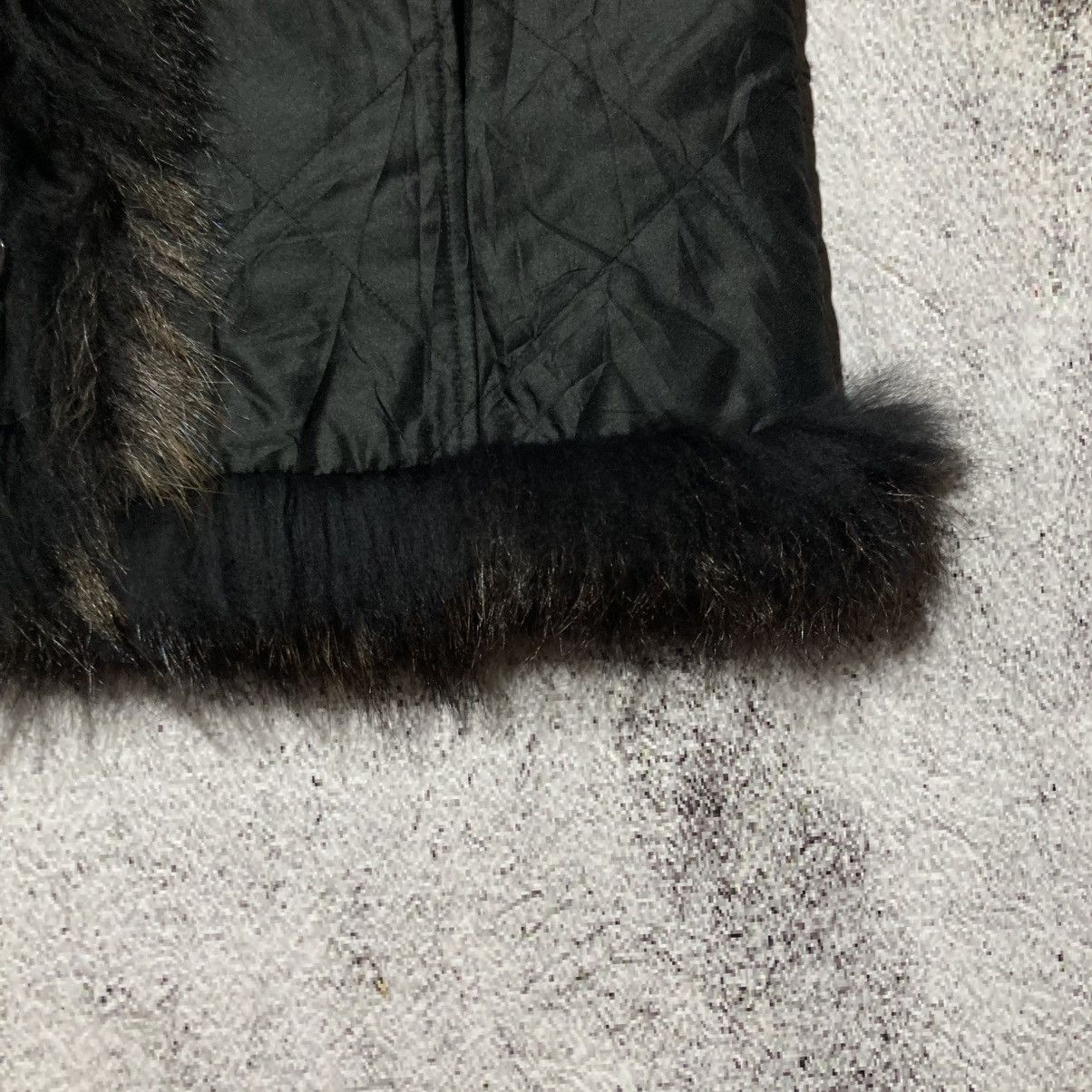 Japanese Brand 2000s Japanese Brand Trim Fur Vest Jacket Vkei Gothic Grunge Size US L / EU 52-54 / 3 - 7 Thumbnail