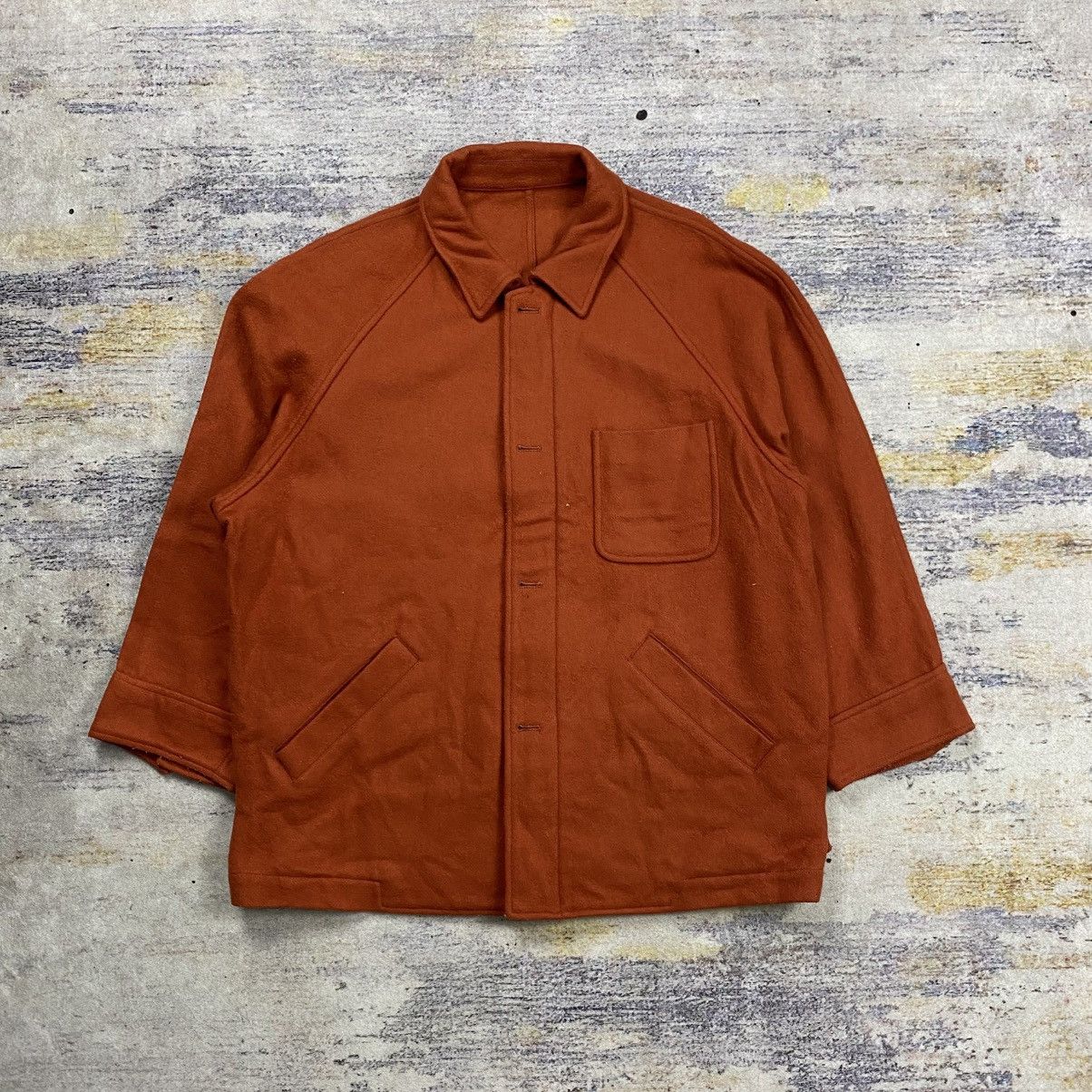 Comme des Garcons Homme Vintage Comme des garcons homme ad1989 wool work jacket Size US M / EU 48-50 / 2 - 1 Thumbnail