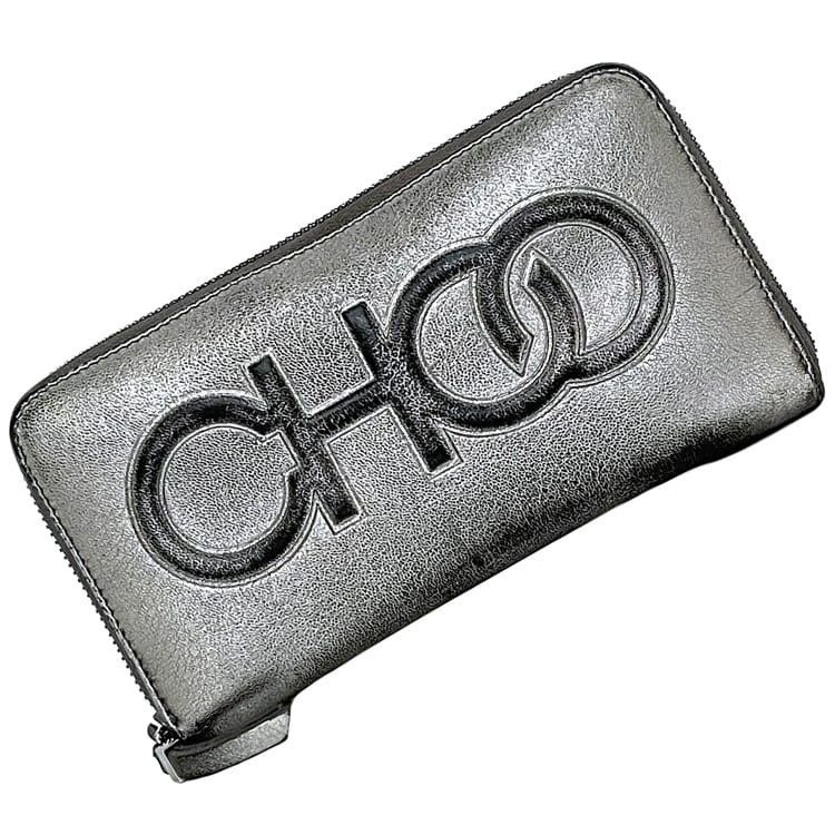 JIMMY CHOO Silver Leather