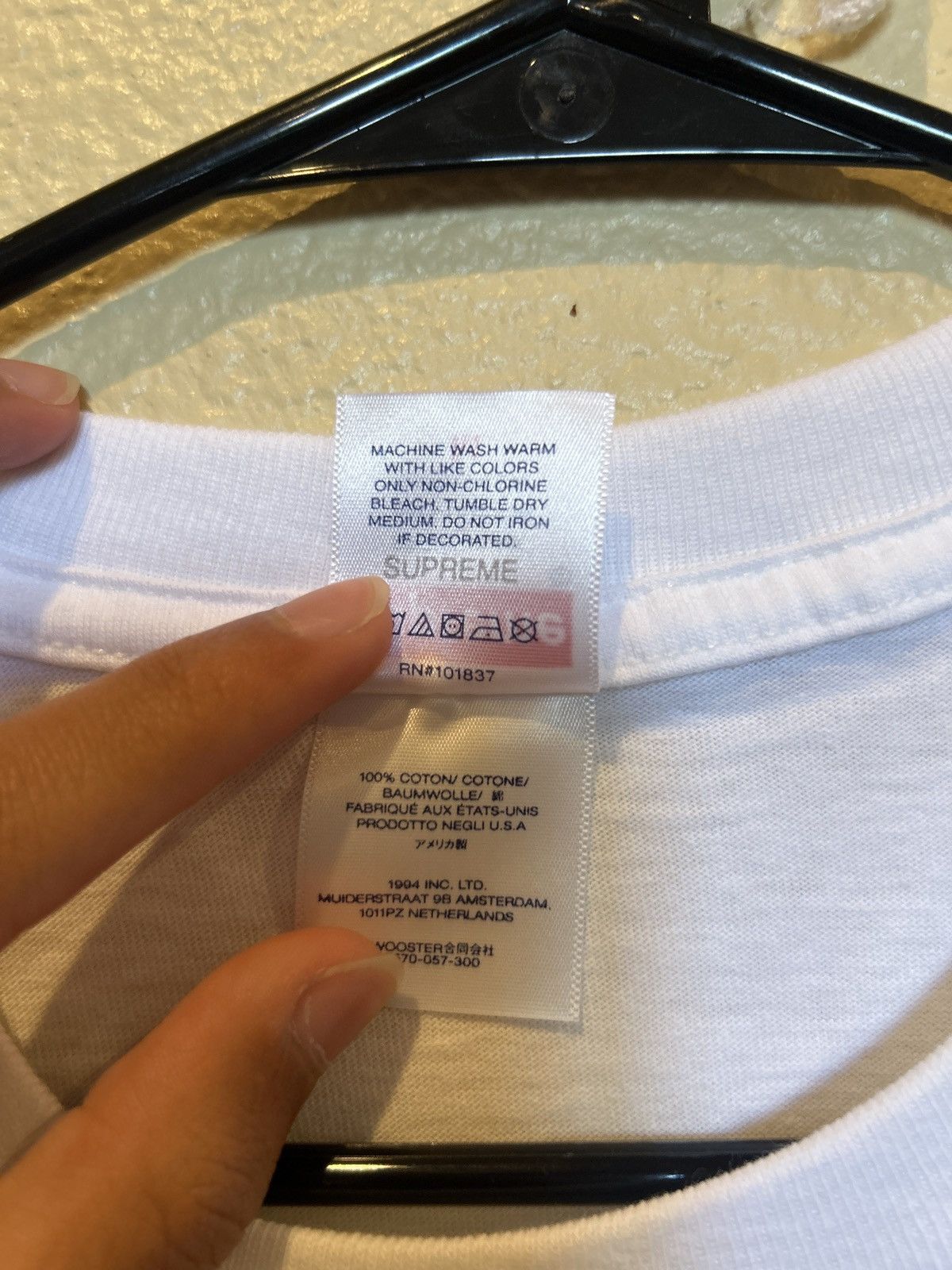 Supreme Supreme Records Tee Size US M / EU 48-50 / 2 - 3 Thumbnail