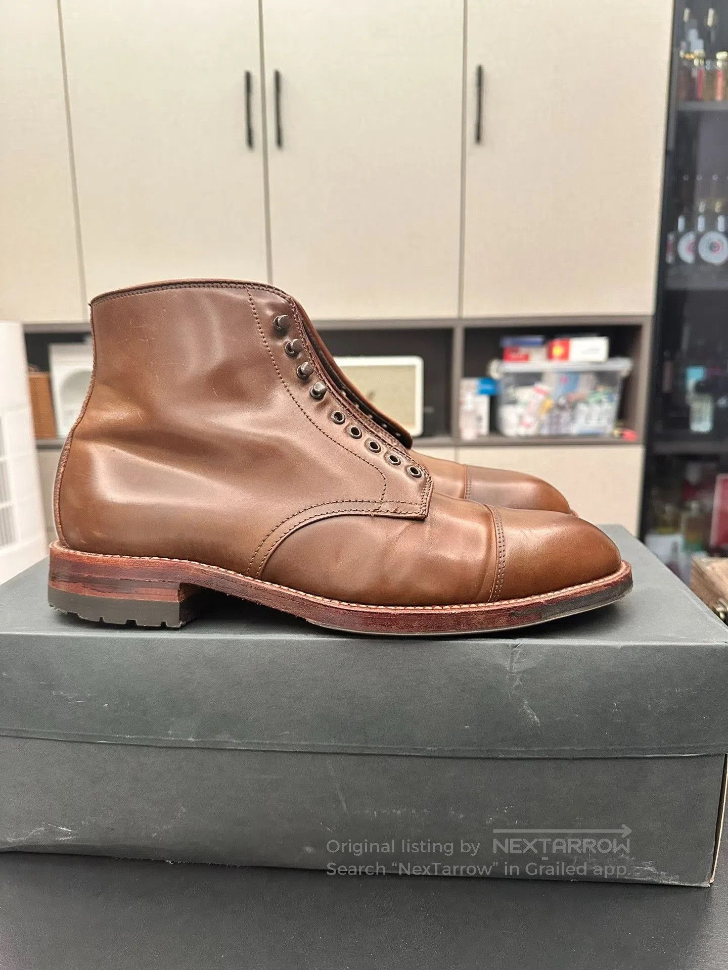 Alden Alden Ravello Shell Cordovan Cap Toe Boot. Size US 8.5 / EU 41-42 - 1 Thumbnail