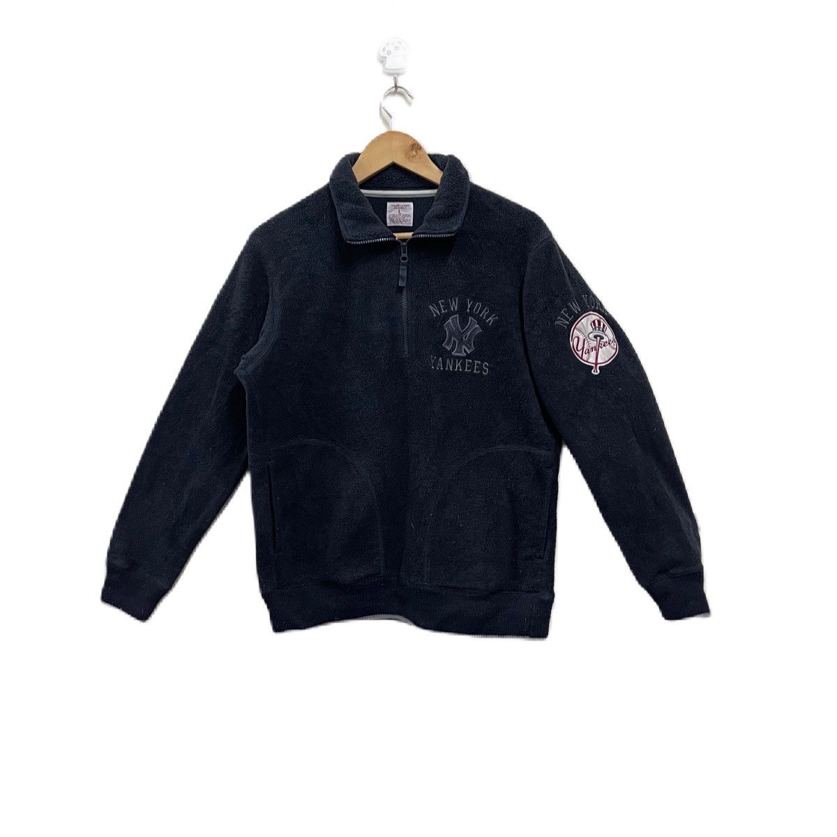 MLB Vintage New York Yankees MLB by Uniqlo fleece pullover Size US L / EU 52-54 / 3 - 1 Thumbnail