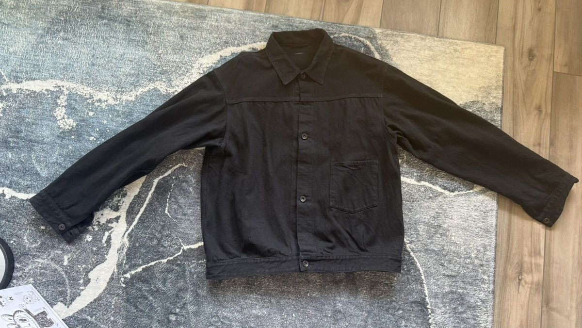 Comoli Rare Comoli 20AW Black Type 1 Denim Jacket Size XL Size US XL / EU 56 / 4 - 1 Thumbnail