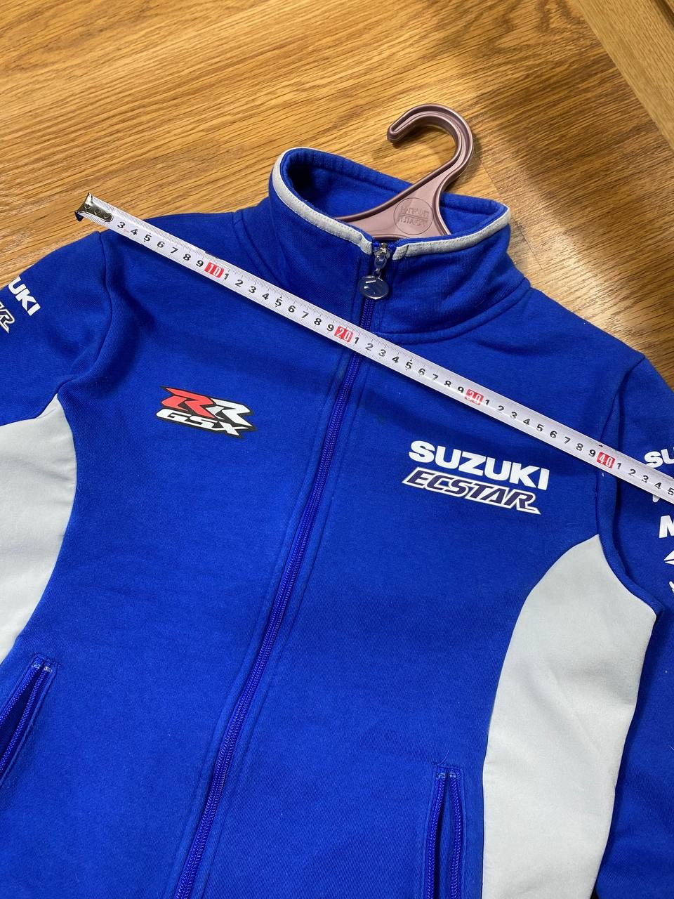 Japanese Brand × Vintage New Vintage Suzuki Ecstar NASCAR Fleece Zip Jacket Big Logo Size US M / EU 48-50 / 2 - 13 Thumbnail