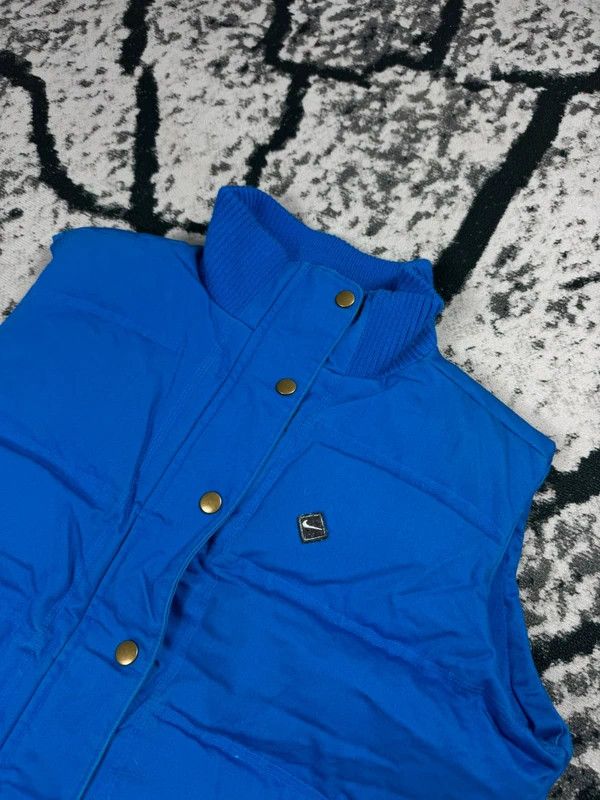 Nike Nike vintage blue puffer vest M 00 Size M / US 6-8 / IT 42-44 - 3 Thumbnail