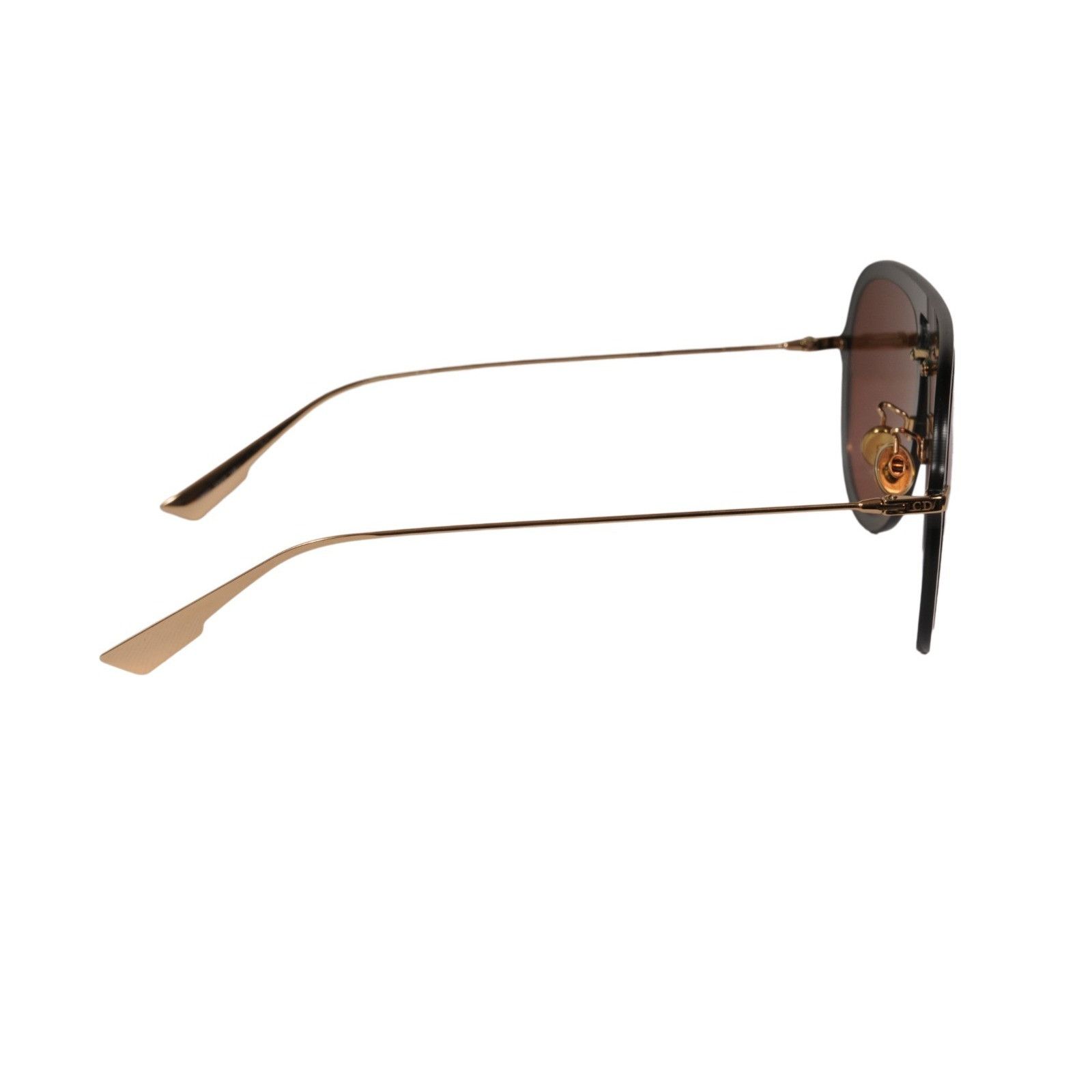 Dior Ultime 1 Aviator Sunglasses AVBSQ Blue Gold Size ONE SIZE - 2 Thumbnail