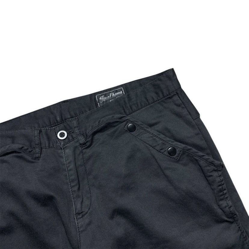 Final Home VINTAGE 90s FINAL HOME URBAN ACTIVITIES ELASTANE PANTS BLACK Size US 35 - 4 Thumbnail
