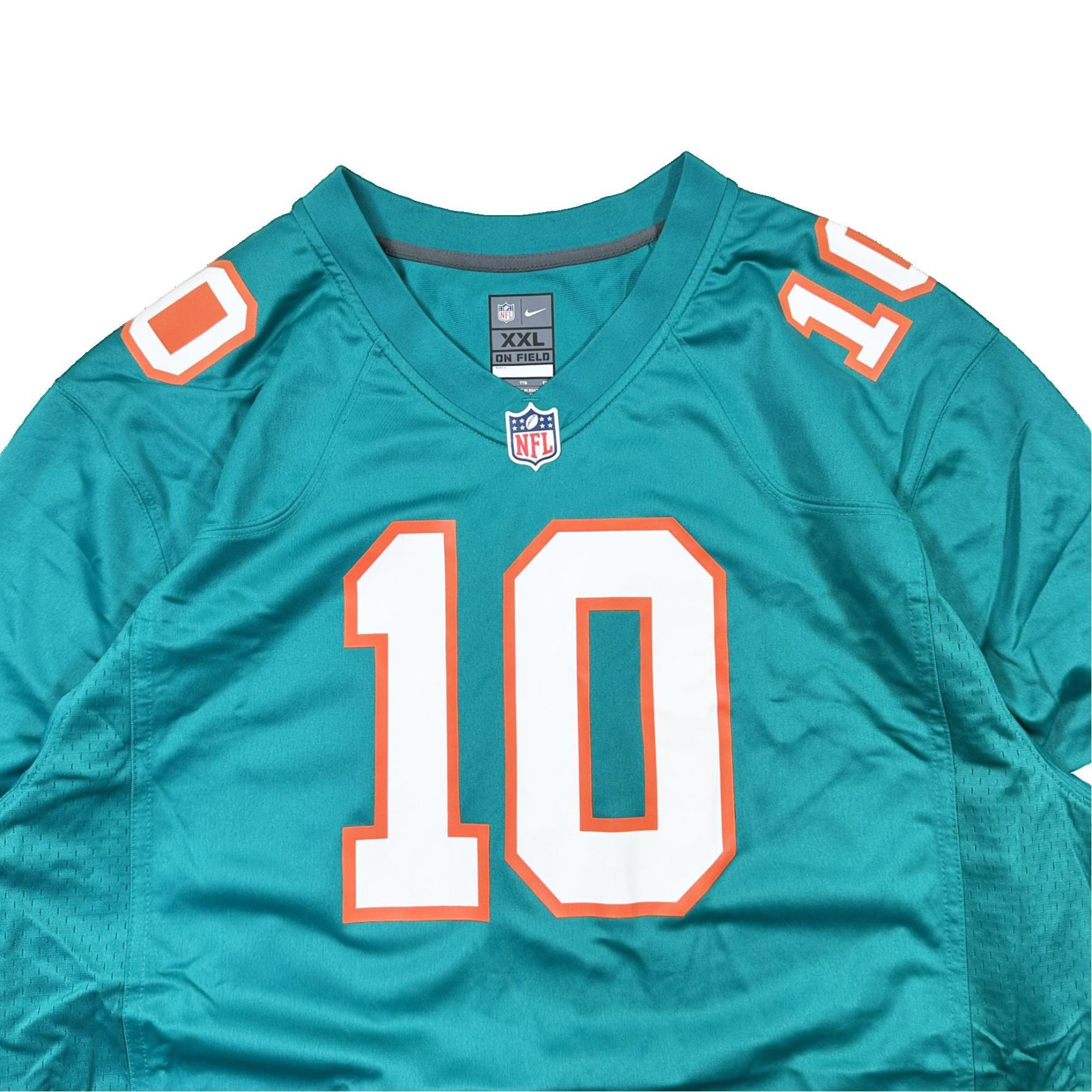 Vintage Authentic Deadstock NIke NFL Miami Dolphins #10 Hill Size US XXL / EU 58 / 5 - 2 Thumbnail