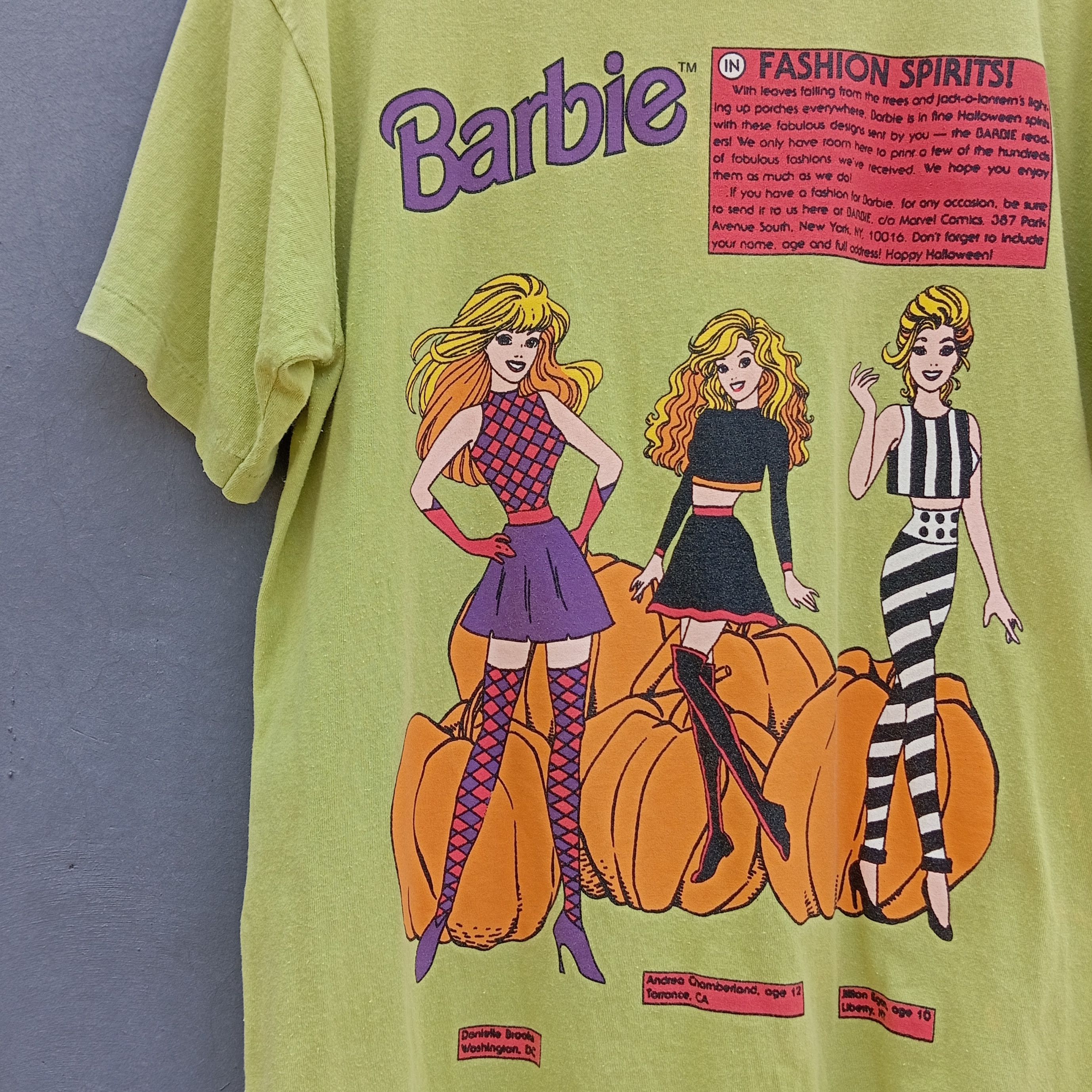 Other vintage rare 90s BARBIE t shirt Size US M / EU 48-50 / 2 - 7 Thumbnail