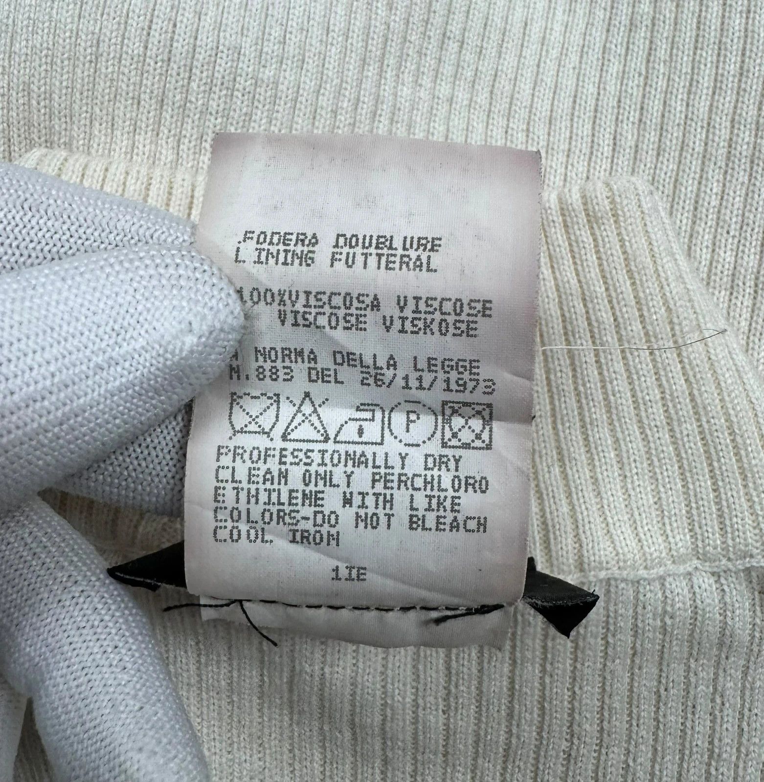 Dolce & Gabbana Dolce & Gabbana Vintage Ribbed Knit Jumper Viscose Wool Size M / US 6-8 / IT 42-44 - 17 Thumbnail