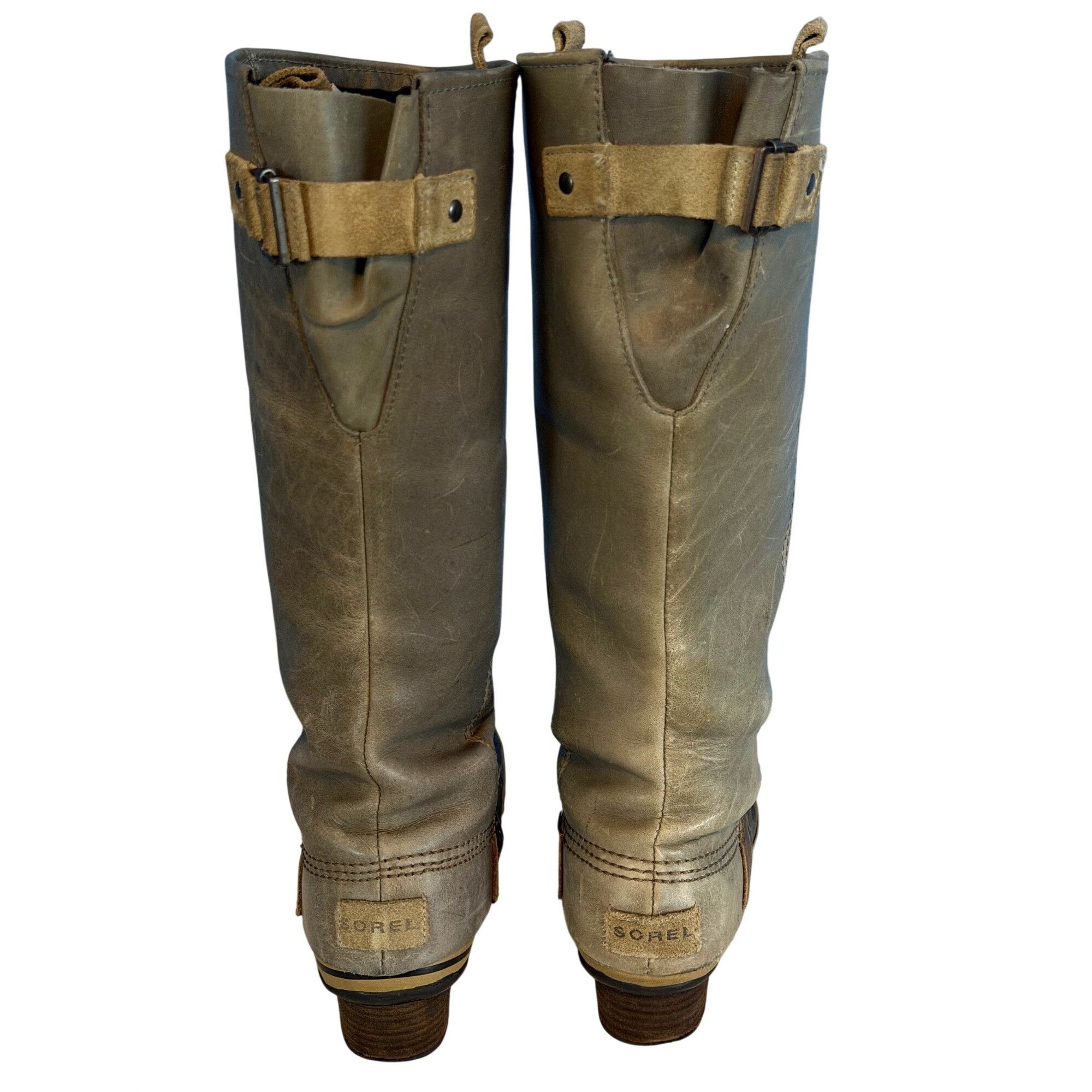 SOREL SOREL SLIMPACK Tall 10 Equestrian Riding Boot Shale Gray Wat Size US 10 / IT 40 - 8 Thumbnail