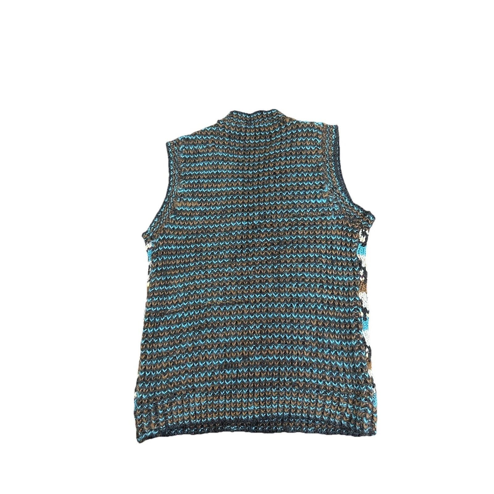 Vintage Vintage Wool Cactus Western Native Vest Sweater Winter Handm Size US S / EU 44-46 / 1 - 4 Thumbnail