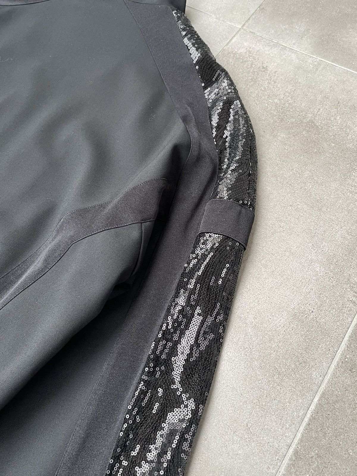 Other !DS! SS22 Koche Sequin Embroidered Logo Black Bomber Jacket Size US L / EU 52-54 / 3 - 19 Thumbnail