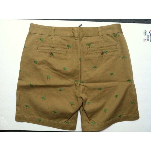 J.Crew J.CREW WOMEN'S NEW BROWN 100%COTTON CASUAL SHORTS SIZE: 8 Size 30" / US 8 / IT 44 - 2 Thumbnail