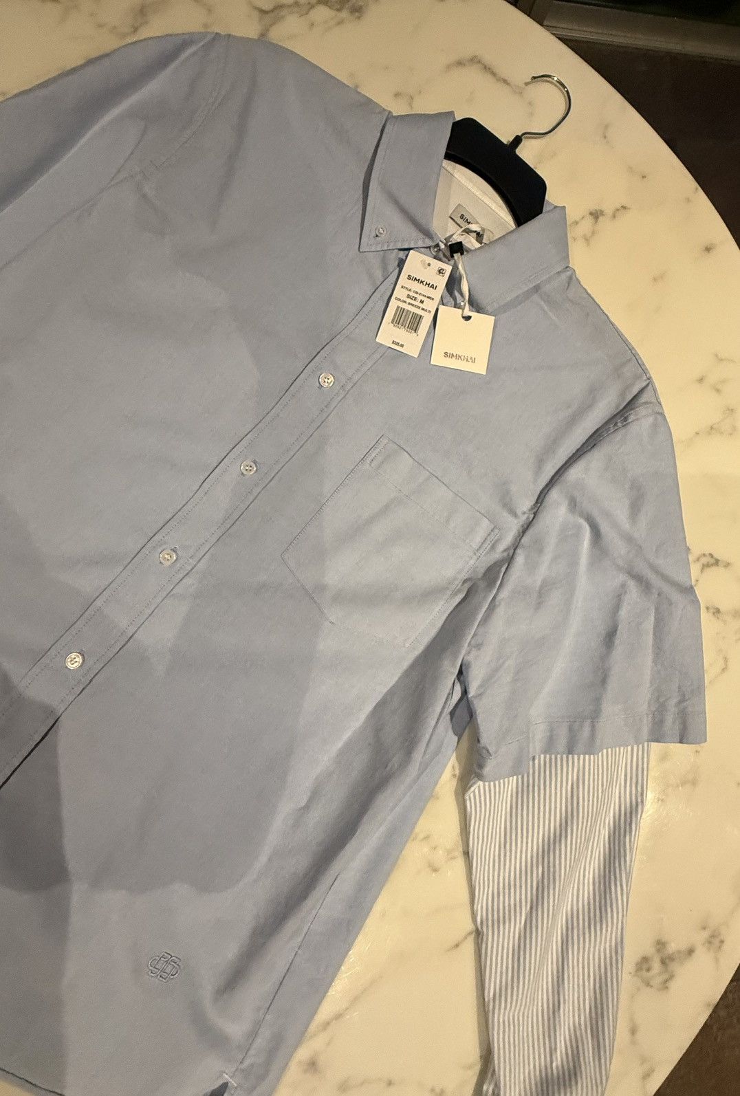 Simkhai Simkhai Quade Double Sleeve Shirt - Size medium *Brand new! Size US M / EU 48-50 / 2 - 5 Thumbnail