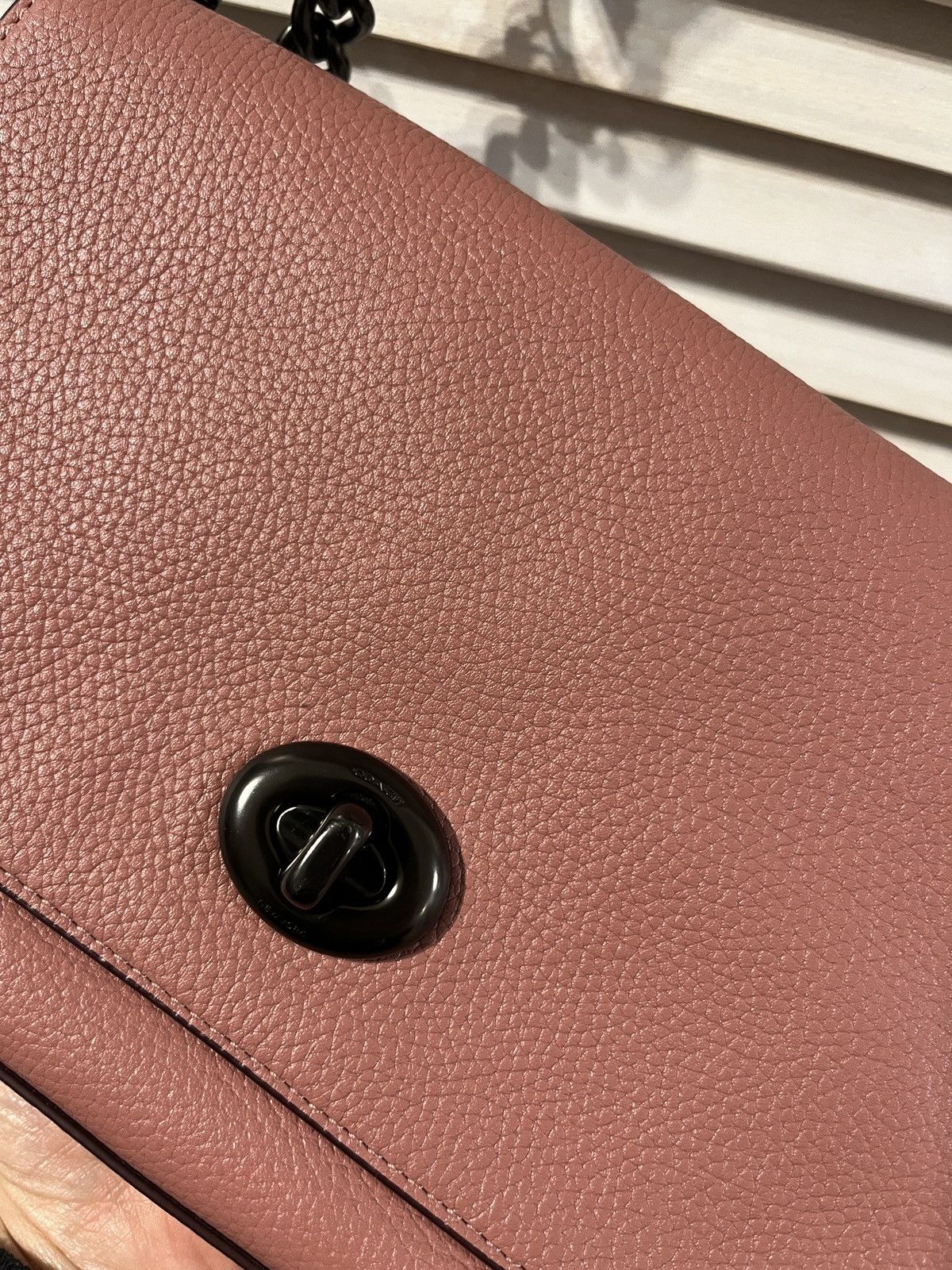 Coach × Designer × Vintage Bag COACH 1494 Pebble Leather Crosstown Size ONE SIZE - 5 Thumbnail