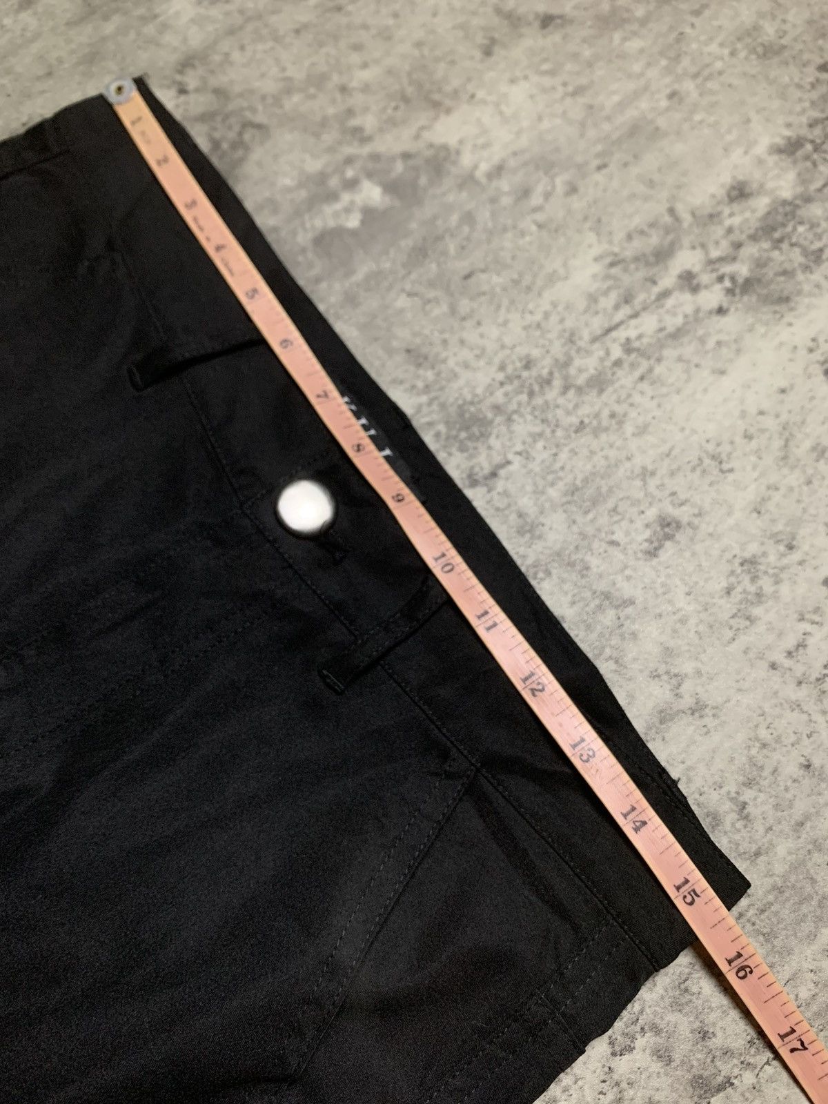 14th Addiction Y2K Kui Black Bondage Cargo Multi Pocket Pants Vkei Style Size US 30 / EU 46 - 10 Thumbnail