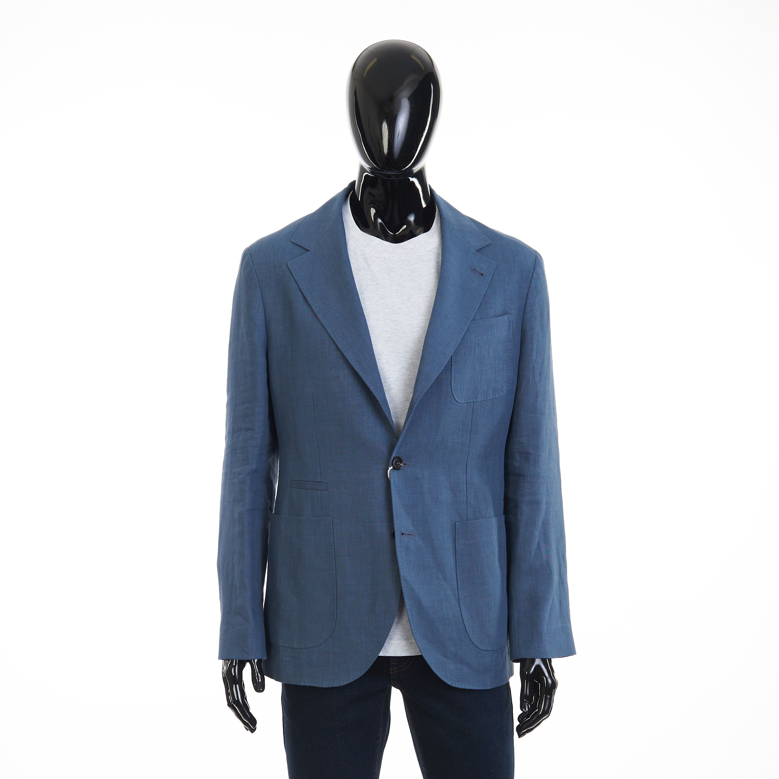 Brunello Cucinelli Deconstructed Blazer Jacket - Patch Pockets Size 38R - 1 Thumbnail