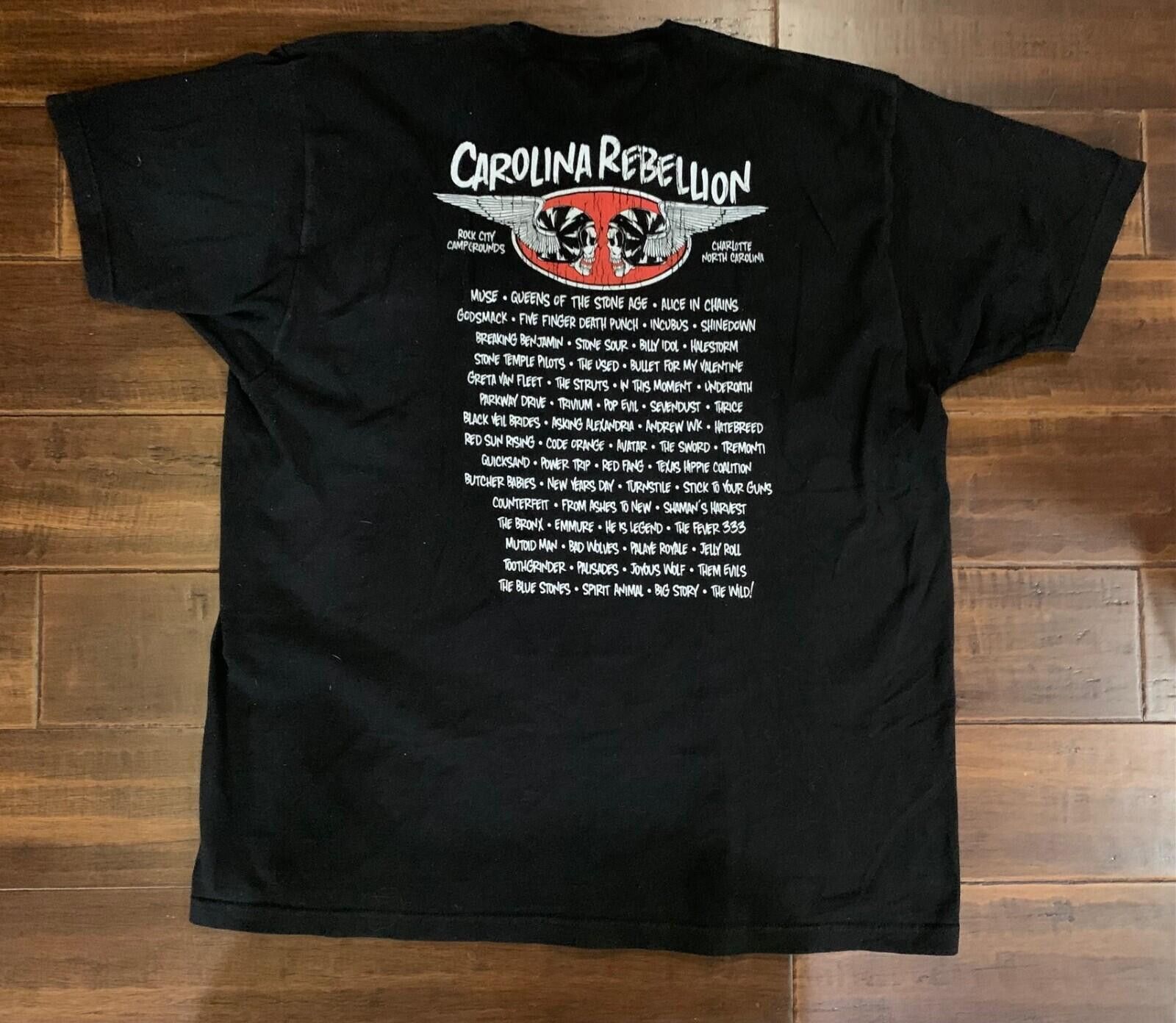 Tultex Vintage Men's XXL Carolina Rebellion Graphic T-Shirt Size US XXL / EU 58 / 5 - 2 Thumbnail