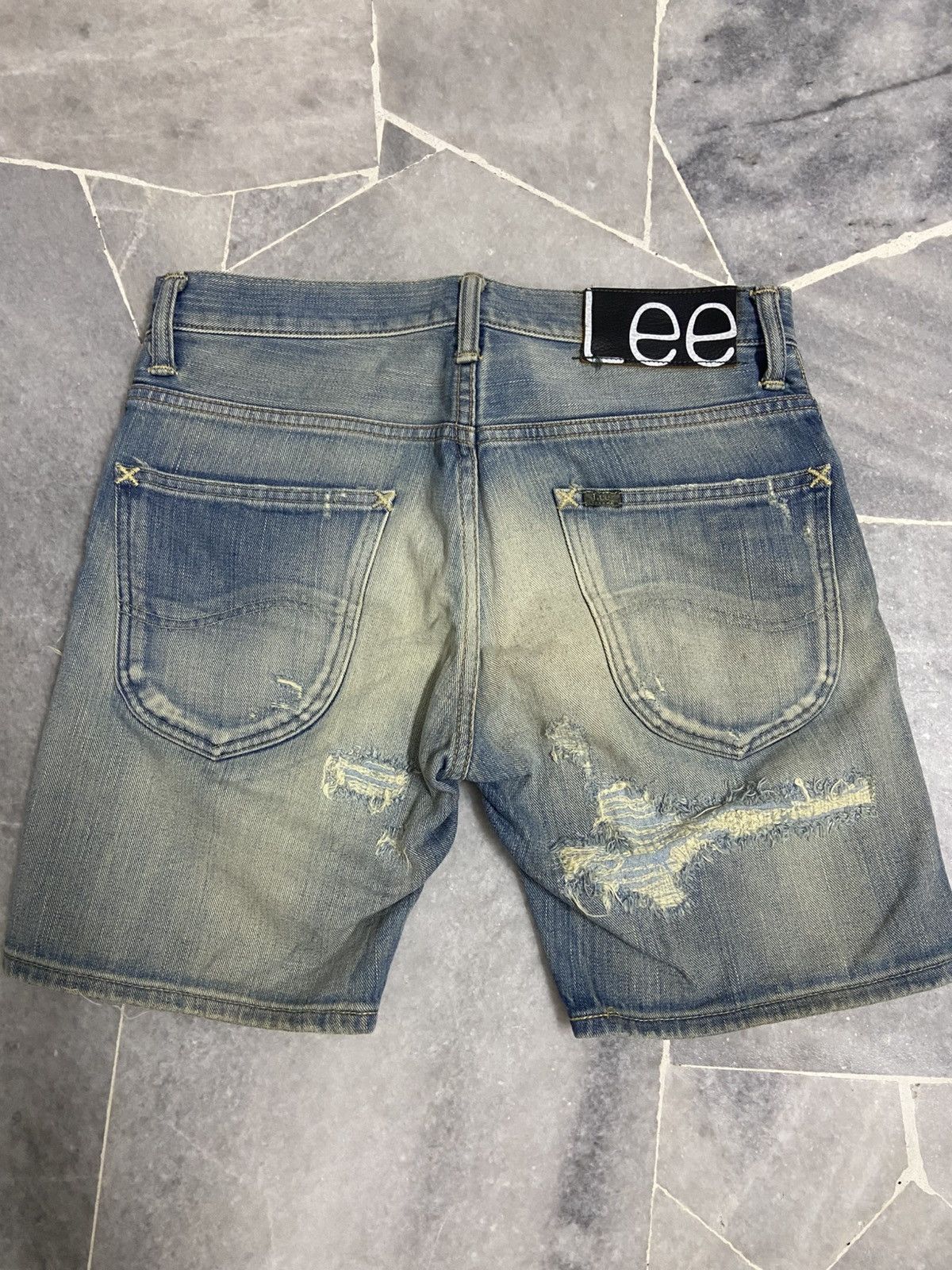 Lee Vintage Lee 101 Short Streetwear denim archive Size US 30 / EU 46 - 5 Thumbnail