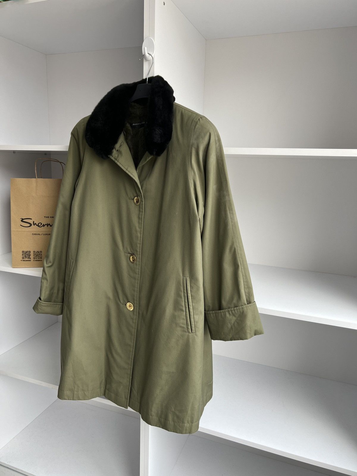 Jean-Louis Scherrer × Vintage Vintage 1950s Jean -Louis Scherrer Very Rare Coat Size US M / EU 48-50 / 2 - 3 Thumbnail