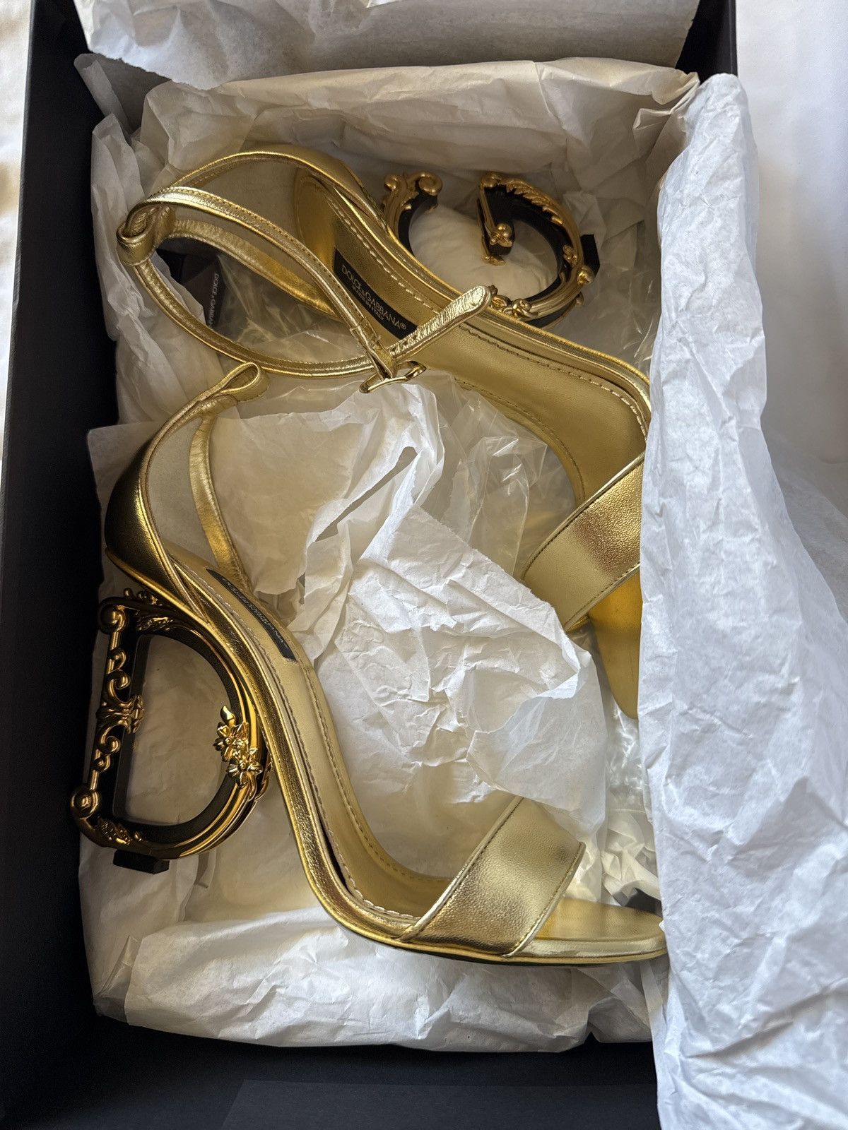 Dolce & Gabbana Sándalo Nappa Mordore Size US 8 / IT 38 - 5 Thumbnail