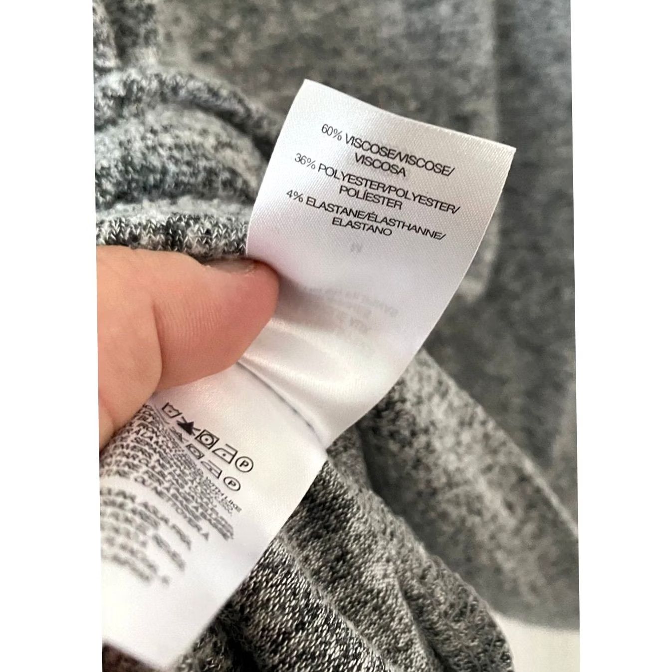 Lucky Brand Lucky Brand Women's Lightweight Gray Crew Neck Sweater Pullover - Medium Size M / US 6-8 / IT 42-44 - 3 Thumbnail