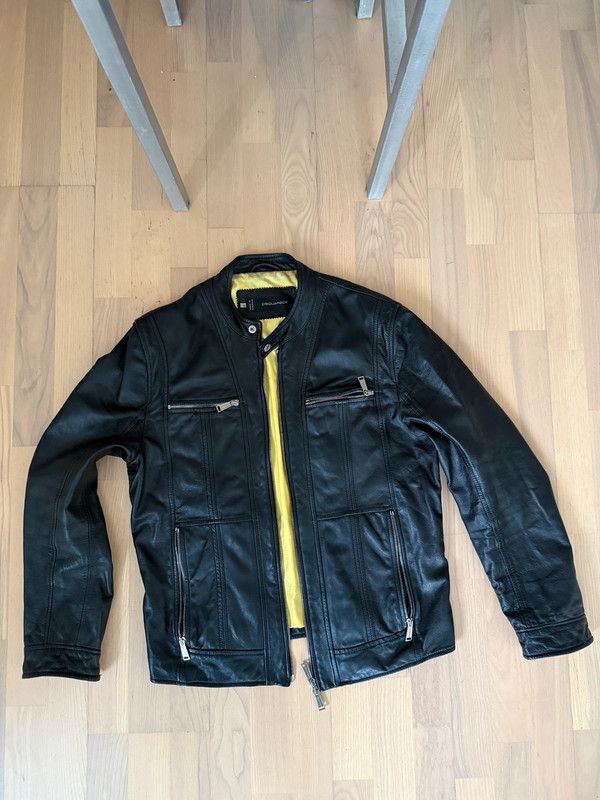 Dsquared2 Lambskin Men's Leather Jacket