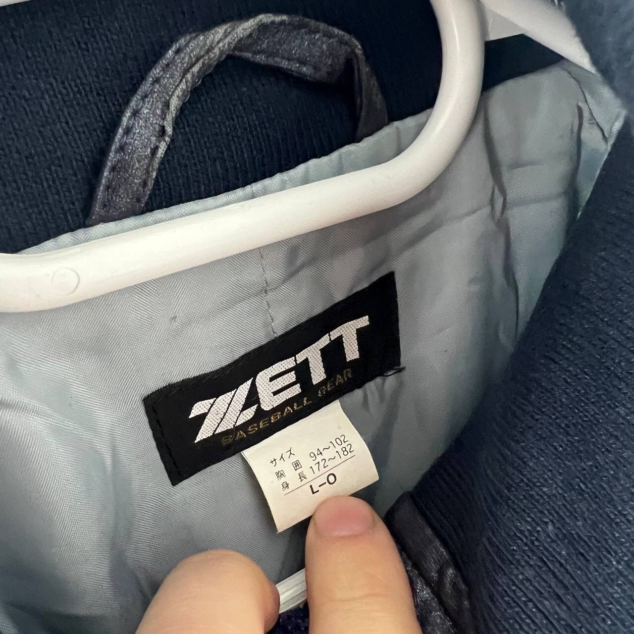 Japanese Brand Baseball Bombers Jacket Japanese Brand Y2k Baggy Fit Size US L / EU 52-54 / 3 - 4 Thumbnail