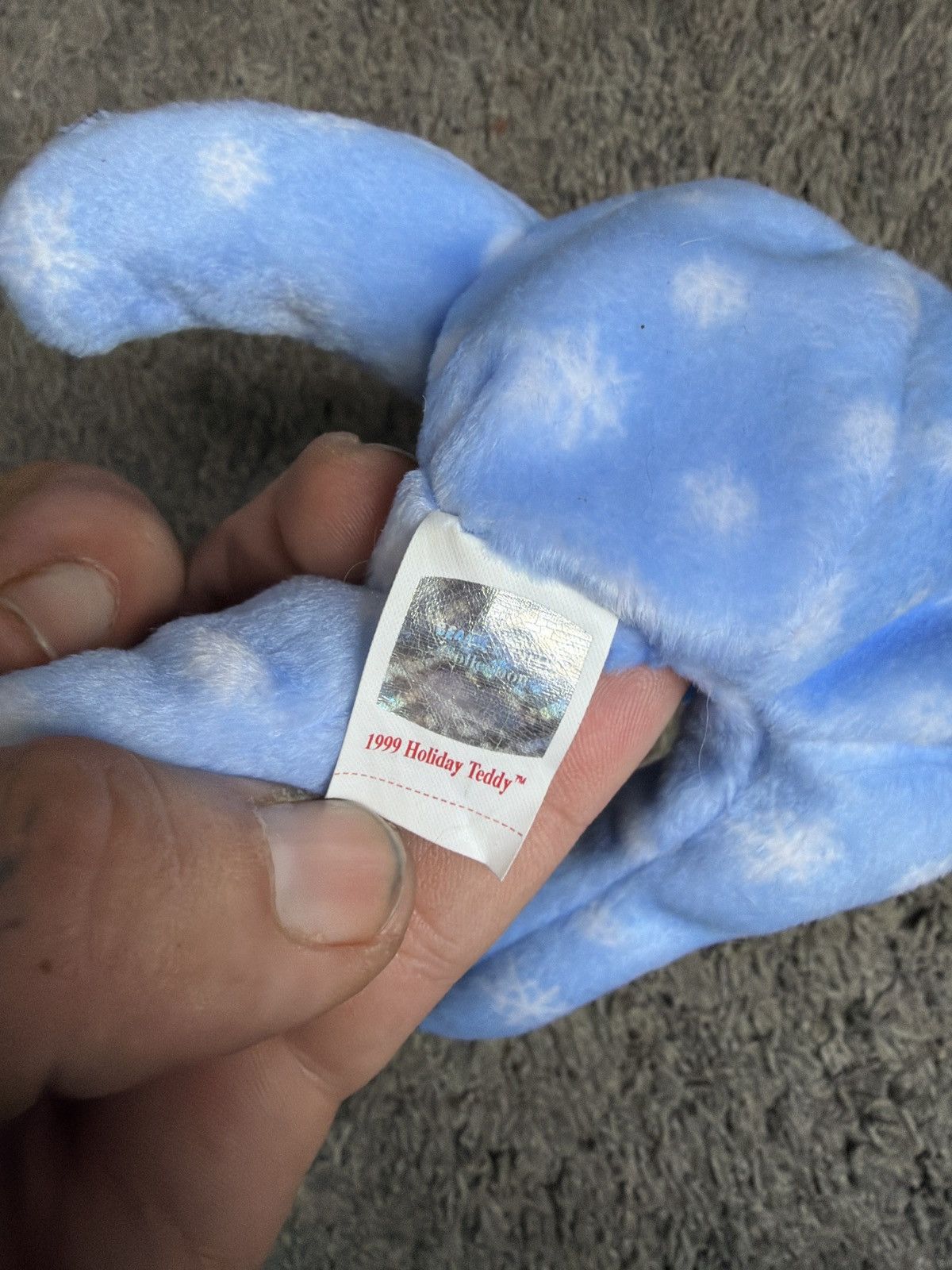 Vintage 1999 Ty 1999 Holiday Teddy Beanie Baby Size ONE SIZE - 6 Thumbnail