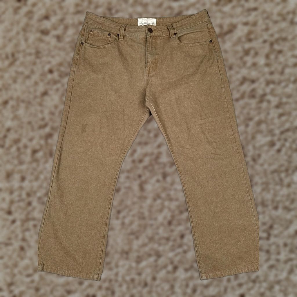 Ecko Unltd. Ecko Unltd. Jeans Mens 38x32 Brown Relaxed Straight Denim Zip Fly 5-Pocket Classic Brand Logo Hash Size US 38 / EU 54 - 1 Thumbnail