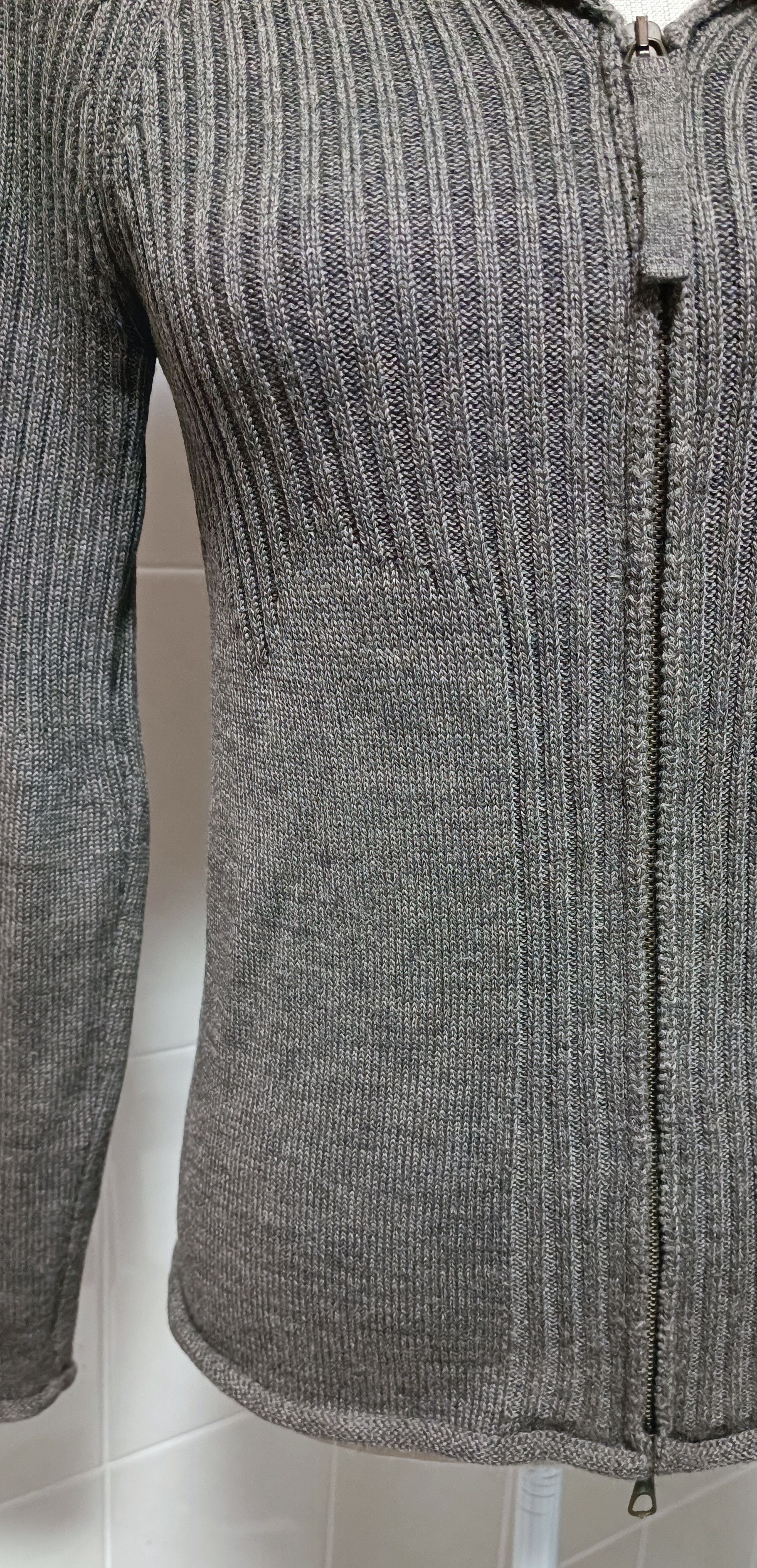 Jean Paul Gaultier 90's - Mink color wool cardigan Size S / US 4 / IT 40 - 9 Thumbnail