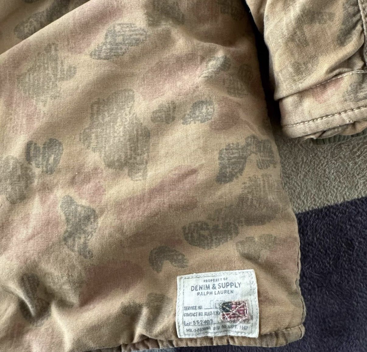 Denim & Supply Ralph Lauren Ralph Lauren Denim Supply Native Graphic Down Jacket K22 Size US XS / EU 42 / 0 - 7 Thumbnail