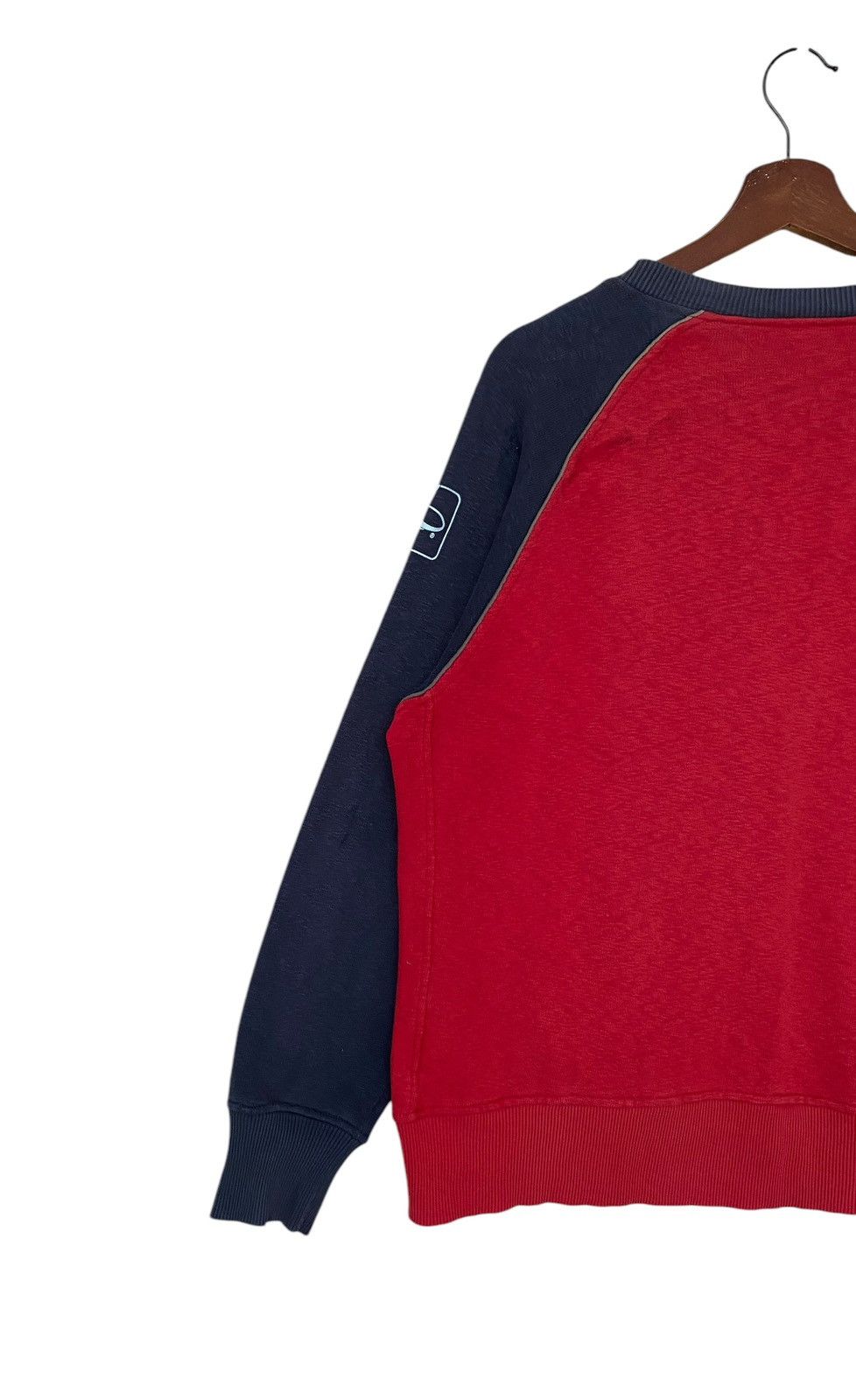 Vans × Vintage Vintage Brand Vans Two Tone Big Logo Sweatshirt 1990s Size US M / EU 48-50 / 2 - 5 Thumbnail
