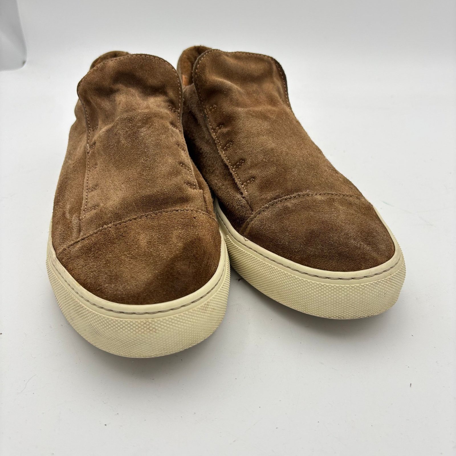 John Varvatos John Varvatos 315 Reed Laceless Slip On Suede Sneakers 11.5 Size US 11.5 / EU 44-45 - 11 Thumbnail