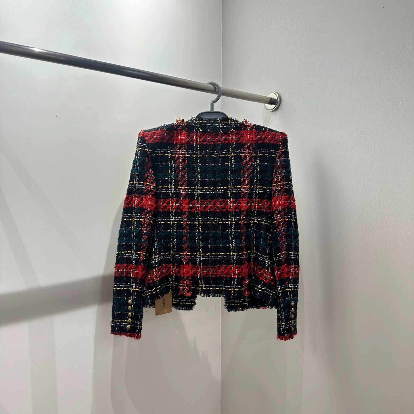 Balmain Balmain mar91 tweed Coco style blazer 38 Size XS / US 0-2 / IT 36-38 - 2 Thumbnail