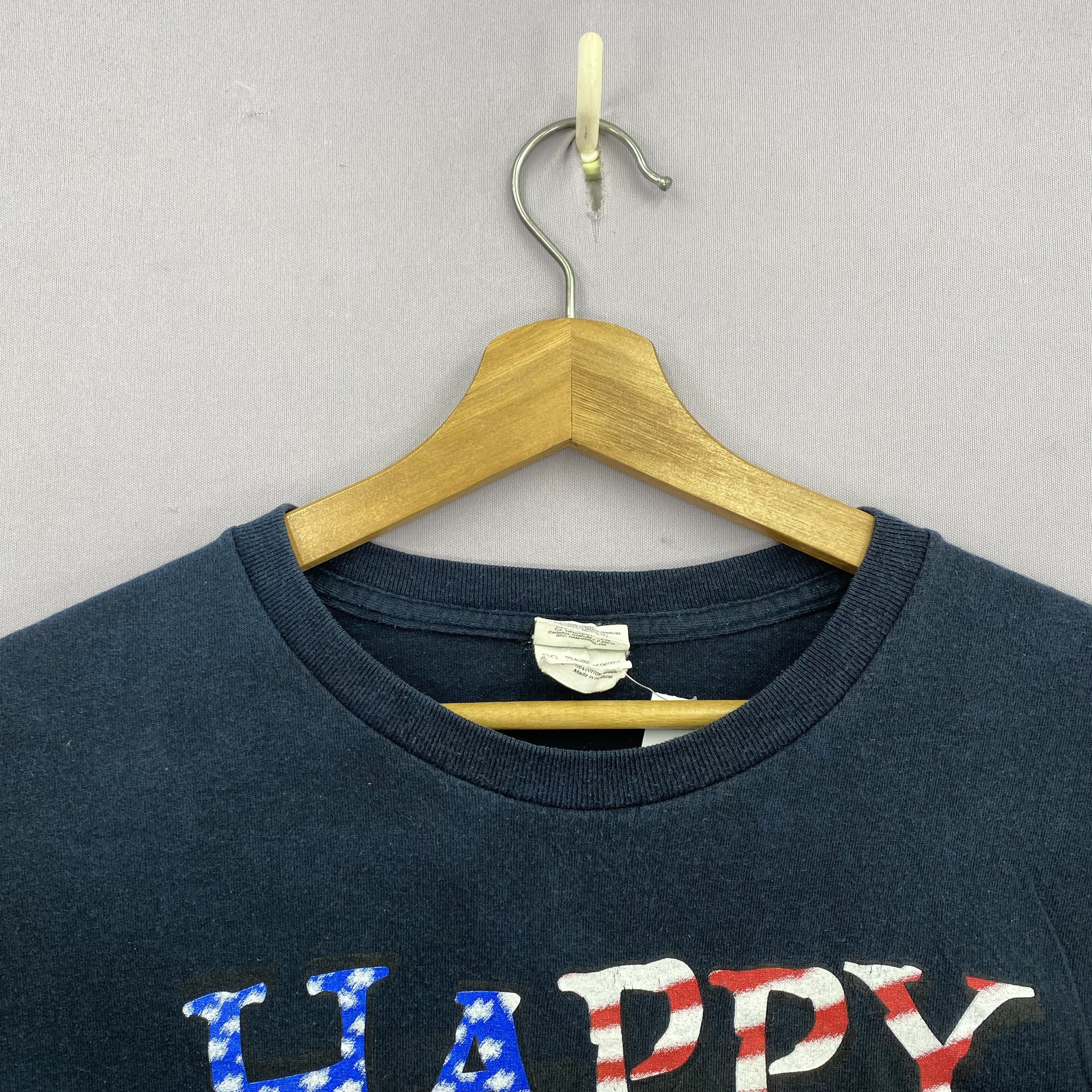 Vintage Vintage Duck Dynasty T-Shirt Happy Happy Happy Crewneck Tee Size US L / EU 52-54 / 3 - 4 Thumbnail