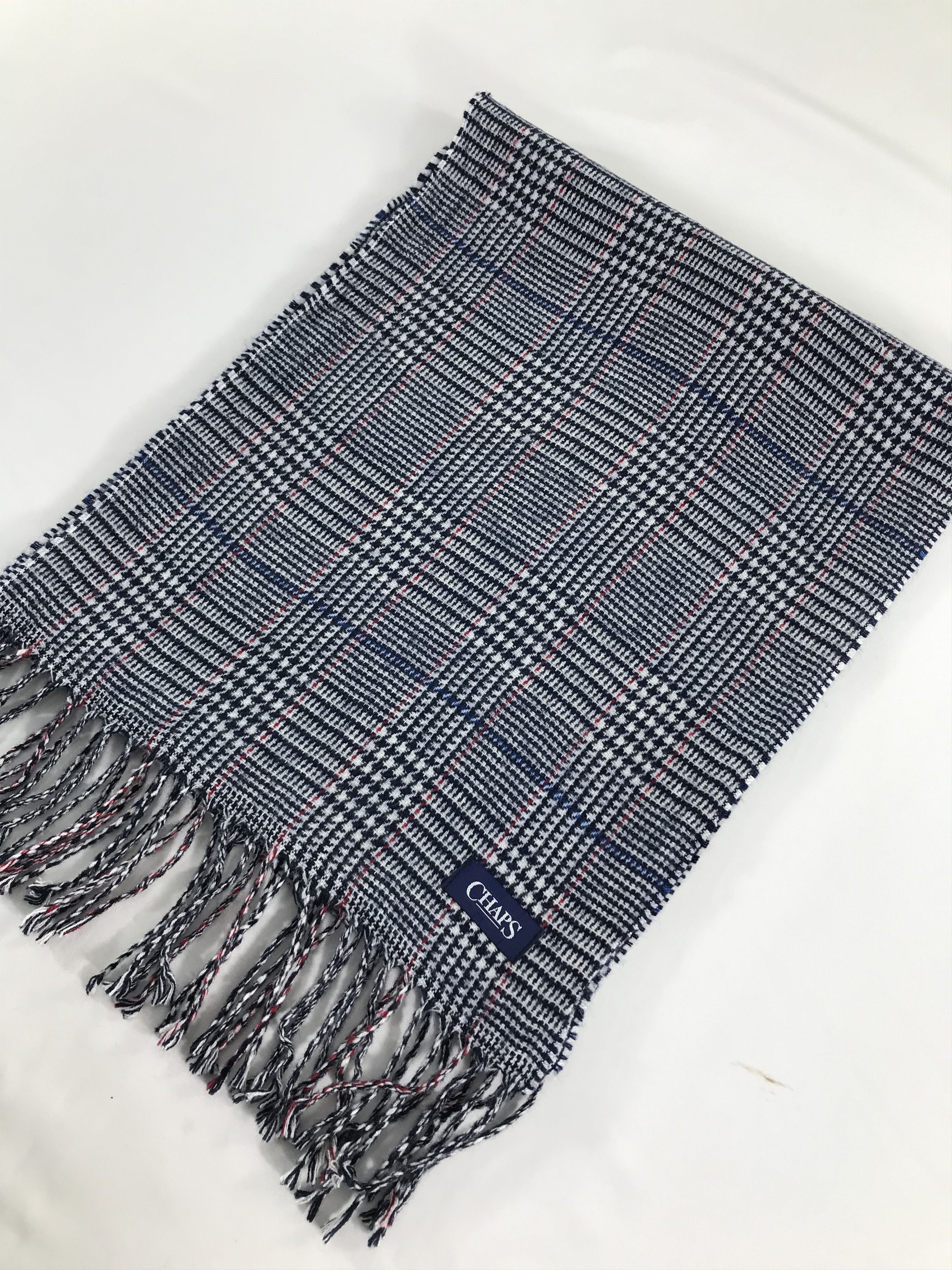 Chaps Chaps Wool Scarf Muffler V257 Size ONE SIZE - 3 Thumbnail