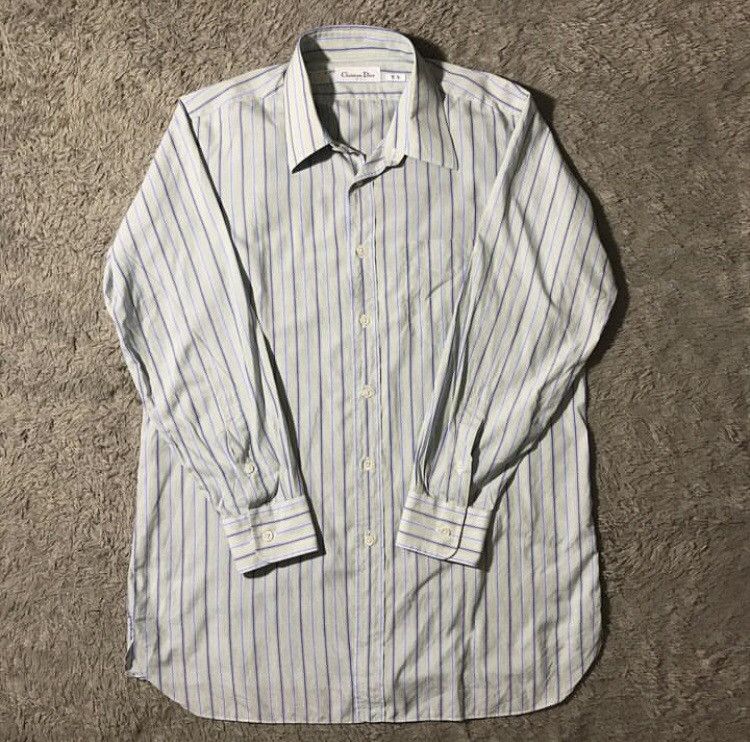 Christian Dior Monsieur × Dior CRISTIAN DIOR STRIPED SHIRT Size US L / EU 52-54 / 3 - 1 Thumbnail