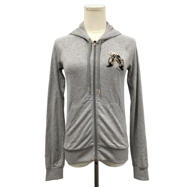 Gucci Gucci Embroidered Zip Up Hoodie Size S Size S / US 4 / IT 40 - 1 Thumbnail
