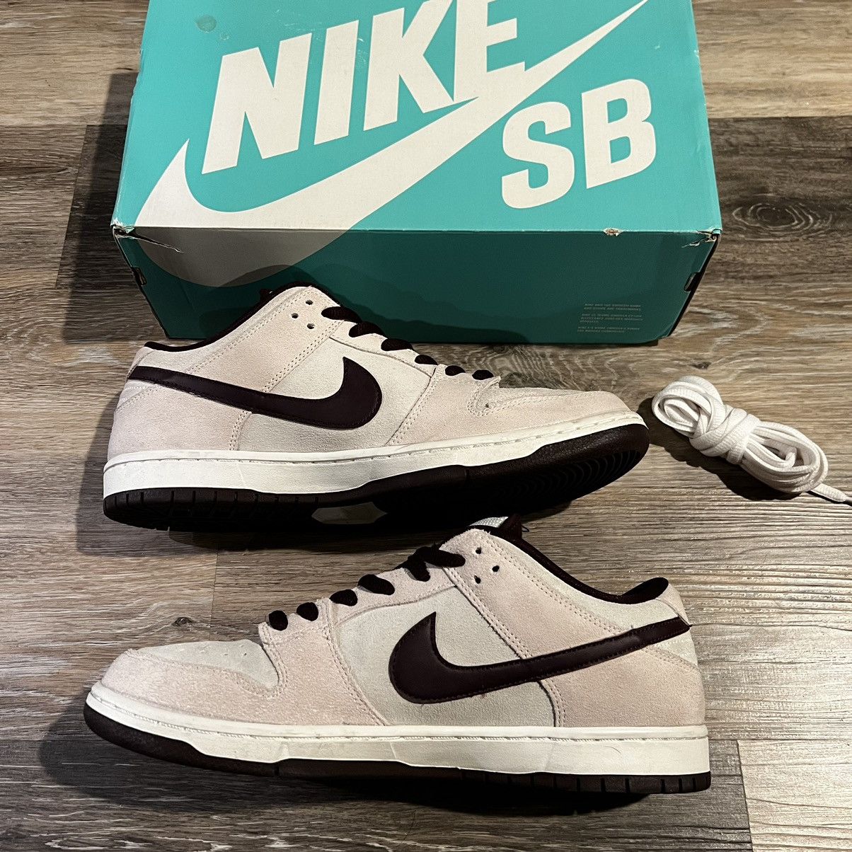Nike Nike Sb Dunk Low Desert Sand Mahogany Size US 11 / EU 44 - 6 Thumbnail