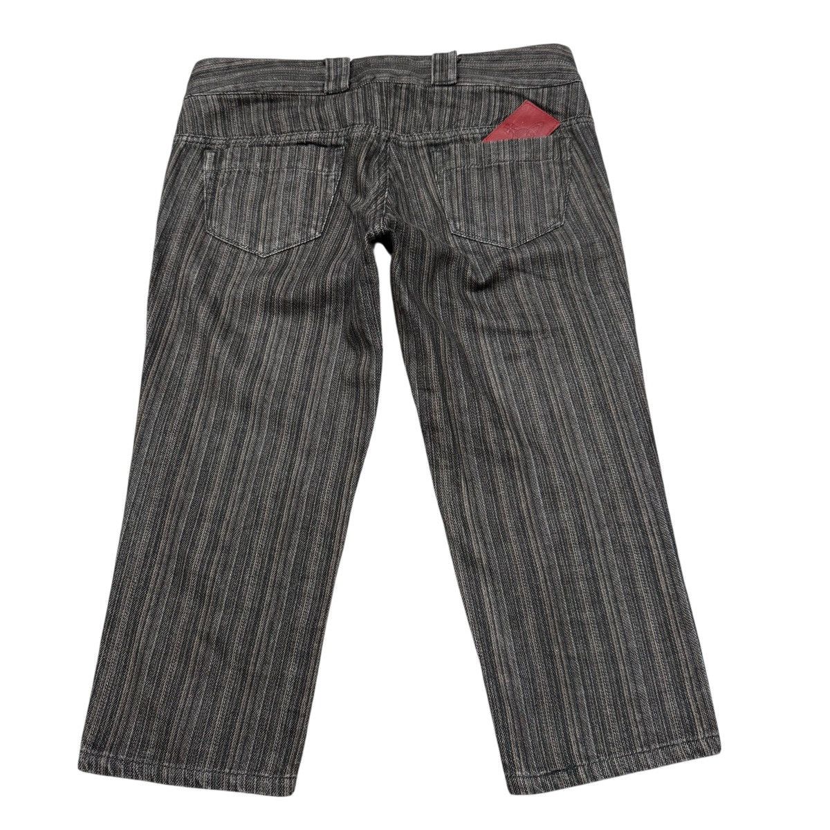 Vivienne Westwood Vivienne Westwood Pinstriped Low Rise Cropped Pants Size 29" - 2 Thumbnail
