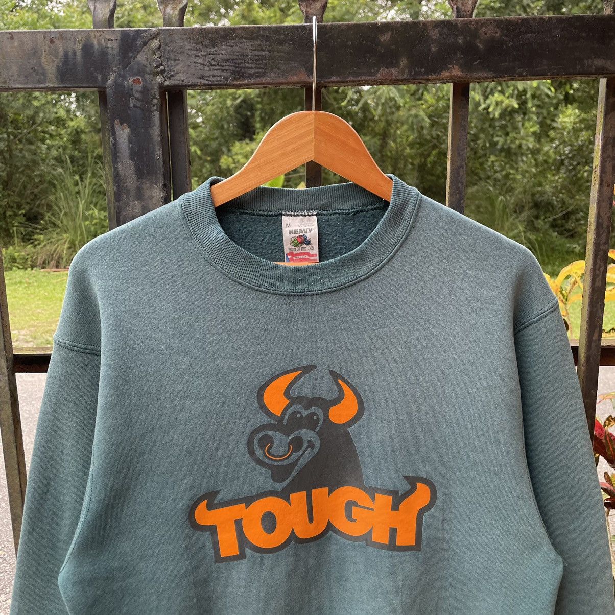 Welcome Skateboards 🔥Vintage 90s Tough Skateboard Big Logo Sun Faded Sweatshirts Size US S / EU 44-46 / 1 - 4 Thumbnail