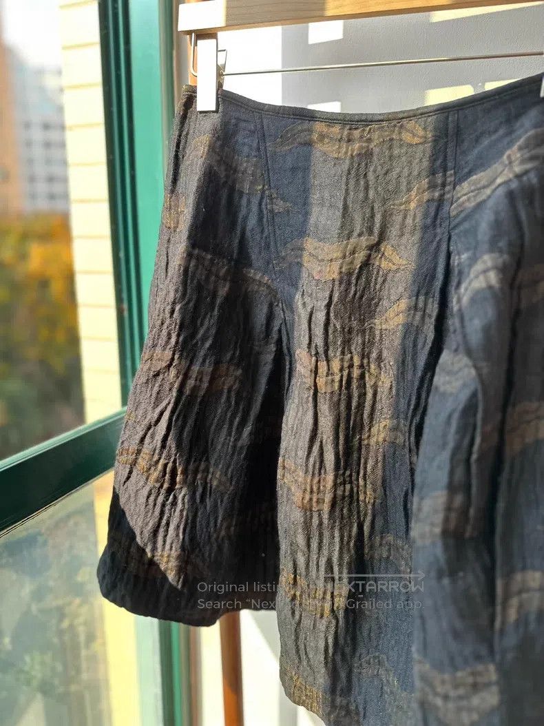 Dries Van Noten Dries Van Noten Black Midi Skirt Size 24" / US 00 / IT 34 - 3 Thumbnail